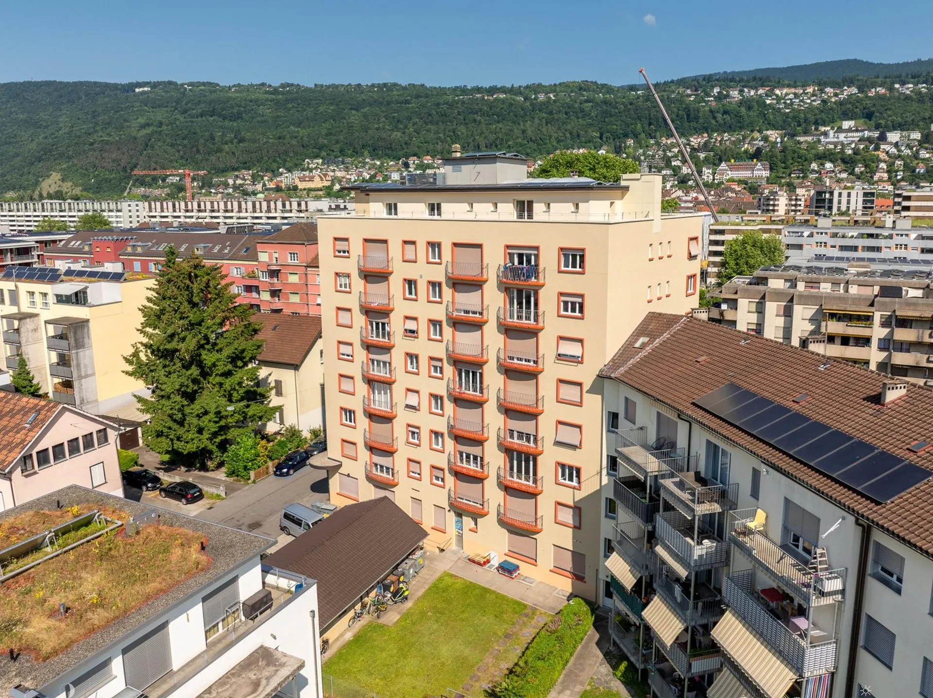 Herrliche Rundsicht beim Pianoplatz in Biel
