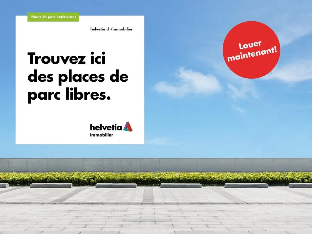 Place de parc extérieure