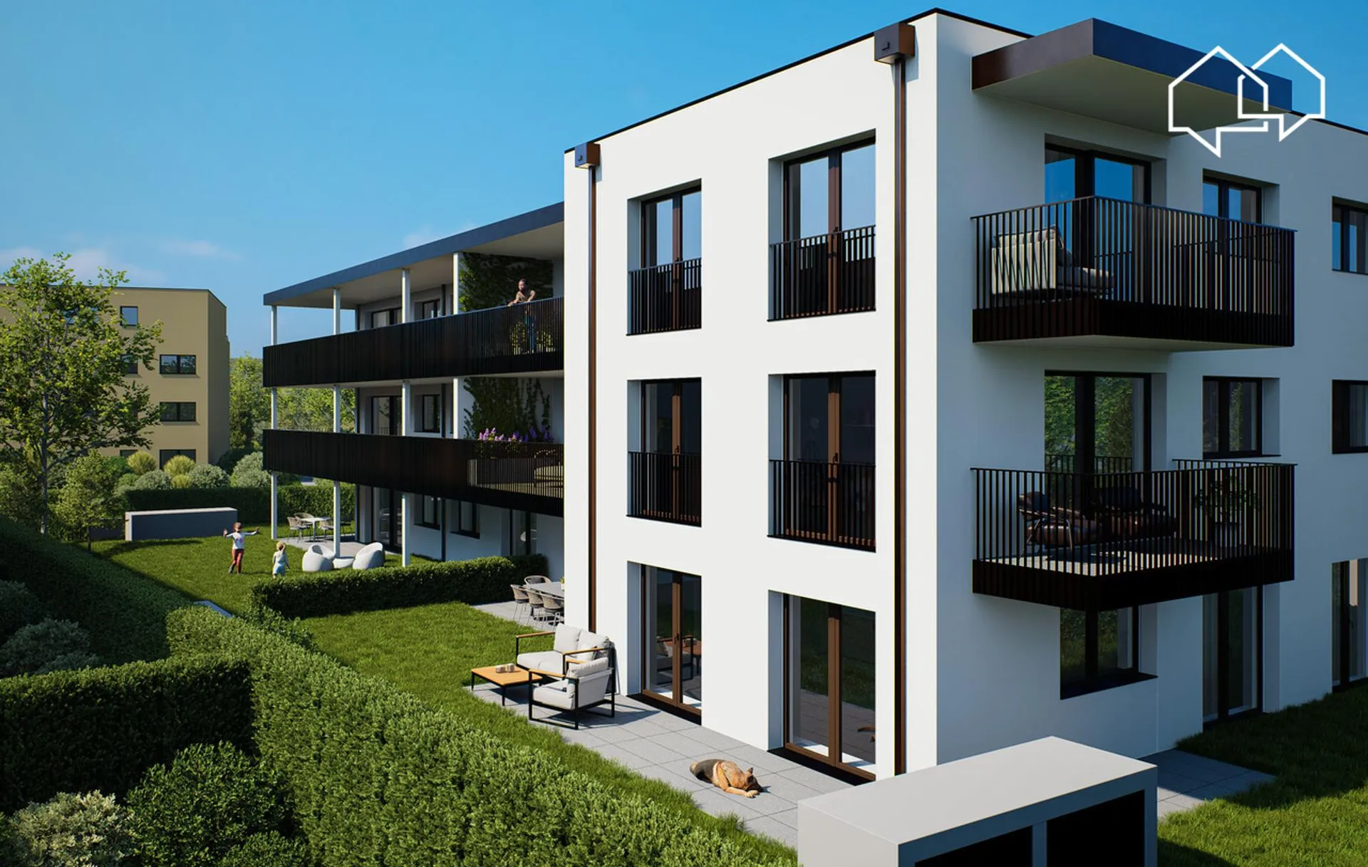 Le Clos du Tiguelet - Appartement de 4.5pces au rez (lot 0.6)