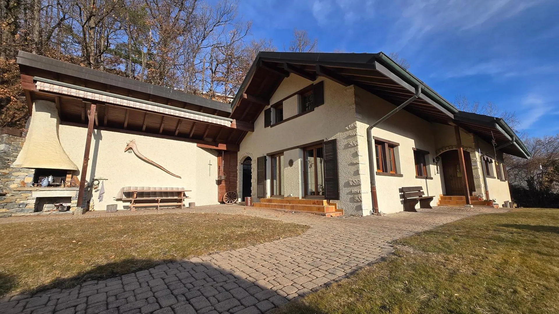 Villa individuelle de 5.5 pièces avec vue panoramique à Grimisuat