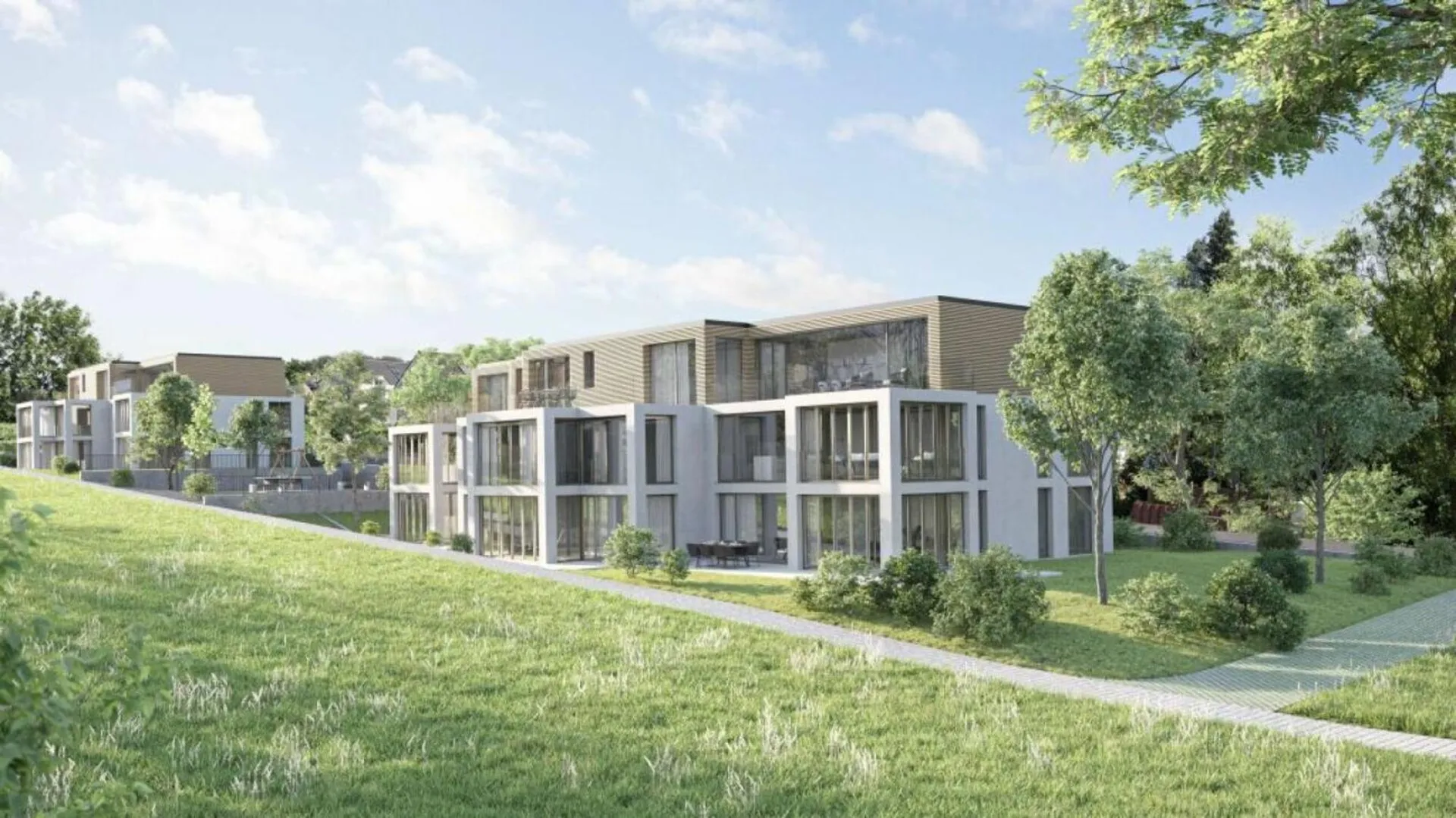 Sonnige 4.5 Zimmer Neubauwohnung mit Wintergarten
