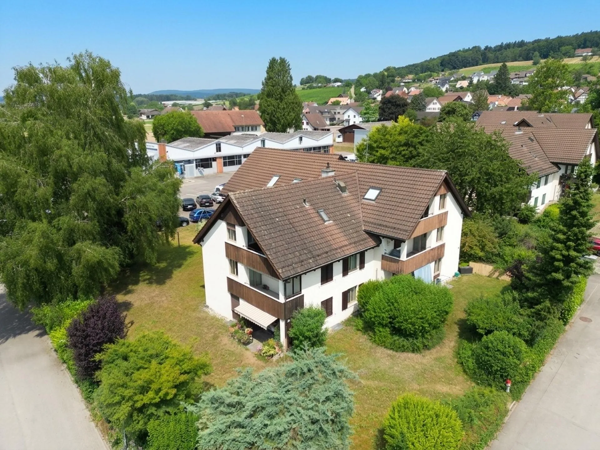Schöne Wohnung mit grossem, sonnigen Sitzplatz