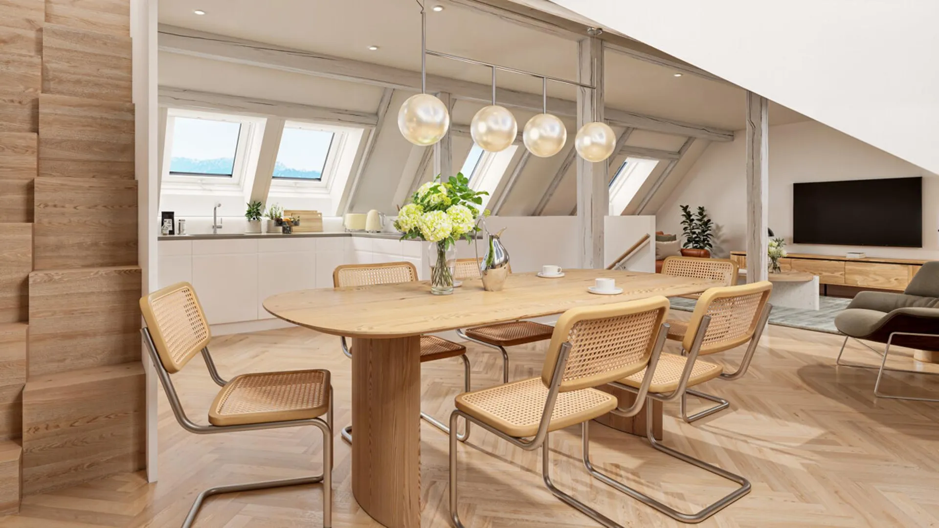 Erstvermietung: Fantastische 4.5 Maisonette-Wohnung mit privater Dacht