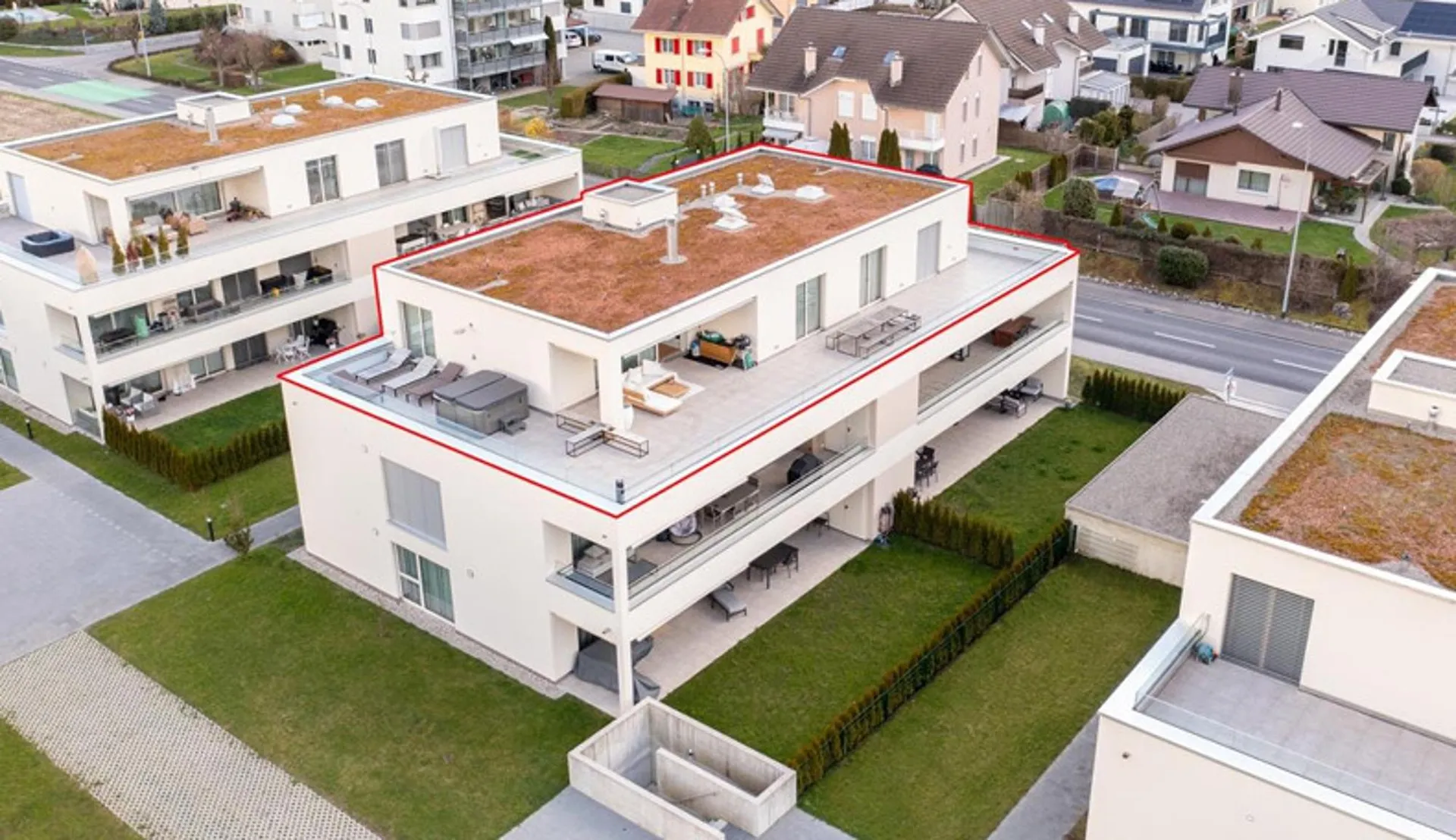 Exklusive Attikawohnung mit 150 m² Terrasse
