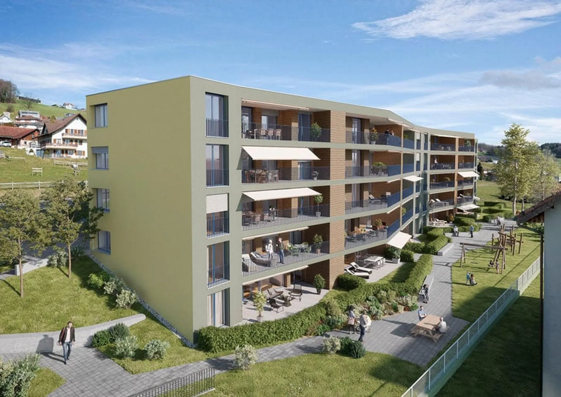 Neubauprojekt Sternmatt  * Neue Familienwohnung