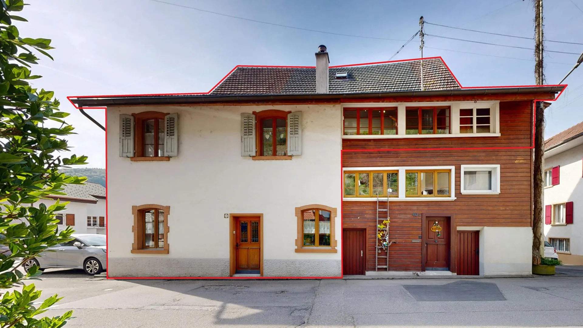 Geräumige 4.5-Zimmer-Maisonettewohnung mit Garten und zwei Parkplätzen