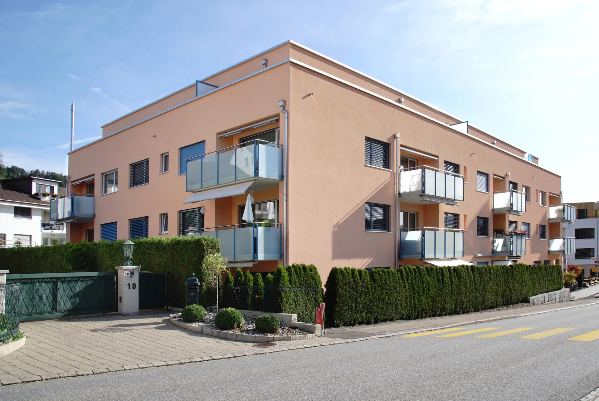 Moderne Attikawohnung mit Weitsicht