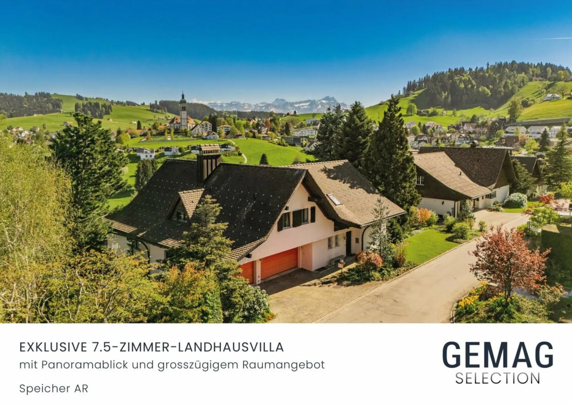 7.5-Zimmer Landhausvilla an erstklassiger Aussichtslage