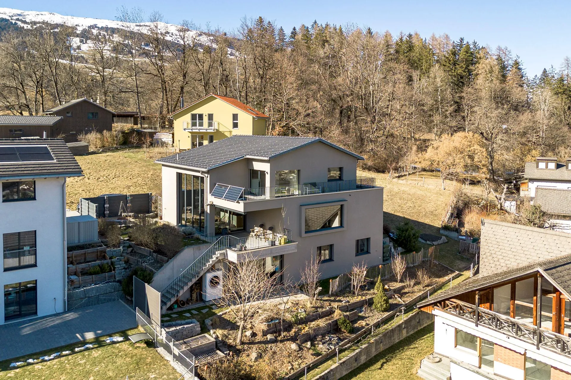 Wohnparadies für Familien an ruhiger Lage mit Bergpanorama