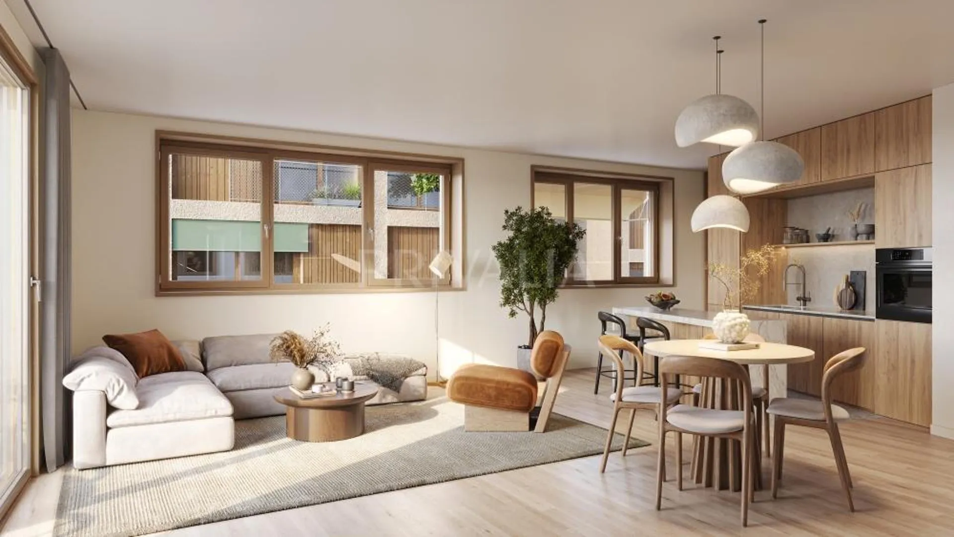 NOUVEAU : Projet Neuf Le Hameau du Bourg - Appartement 3 pièces en duplex avec balcon & terrasse