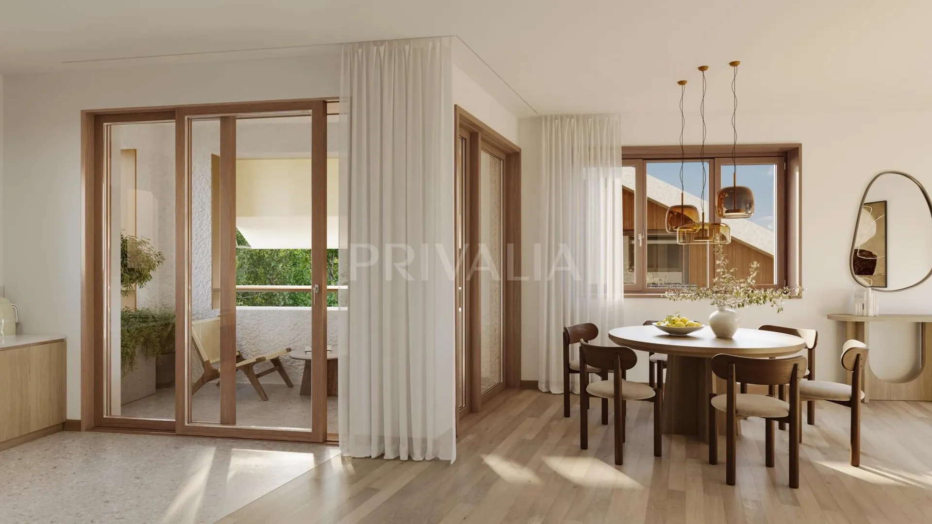 NOUVEAU : Projet Neuf Le Hameau du Bourg - Elégant appartement 5 pièces avec loggia