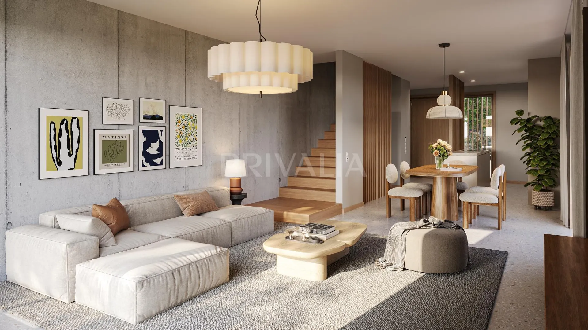 NOUVEAU : Projet Neuf Le Hameau du Bourg - Élégantes villas mitoyennes neuves avec jardins, terrasses et loggias