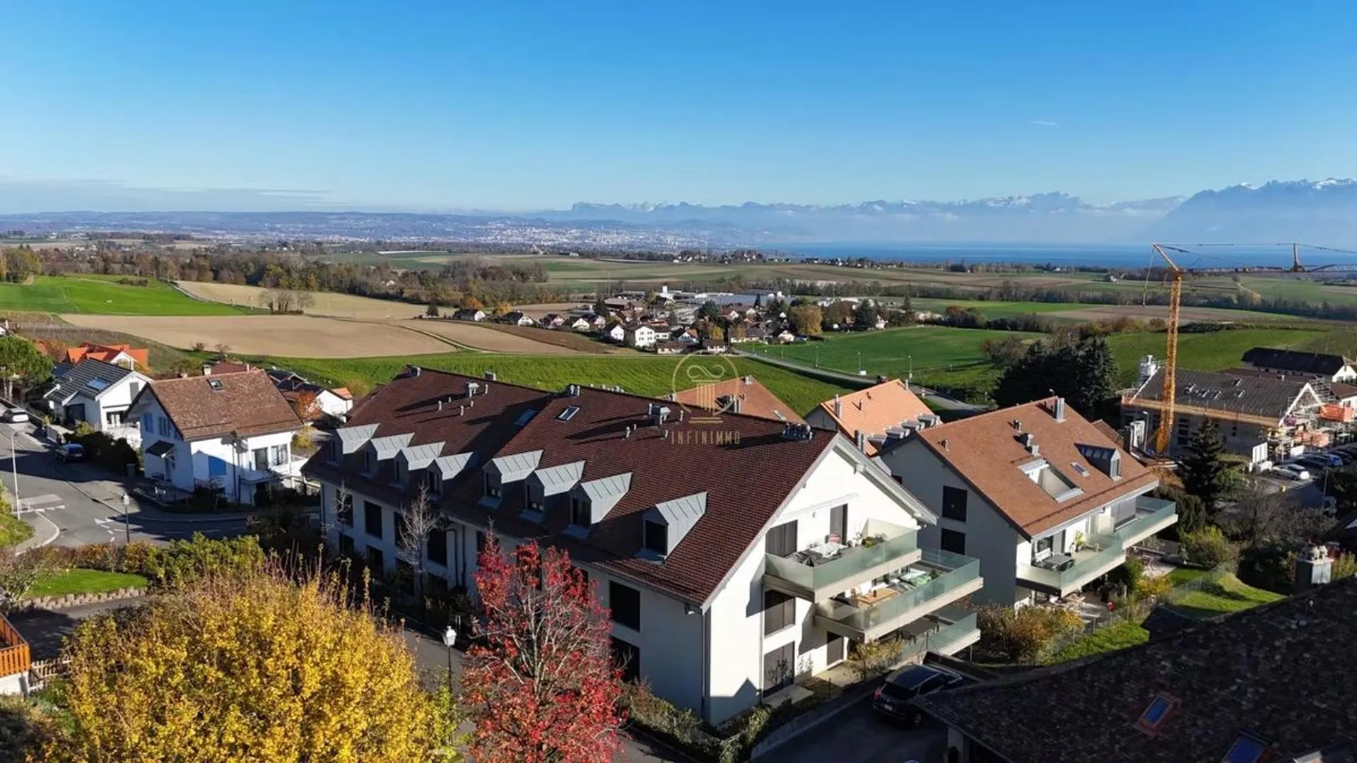 YENS - En Exclusivité chez Infinimmo - Appartement d'exception avec vue sur le lac et le Mont-Blanc