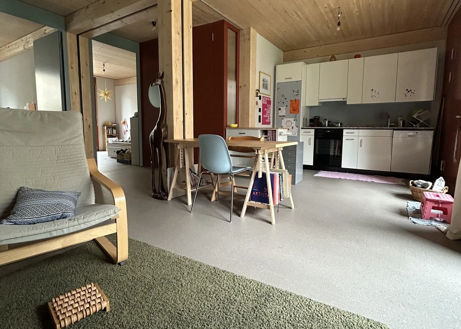 3½ ZI-WOHNUNG IN BASEL - ST. JOHANN, MÖBLIERT, TEMPORÄR