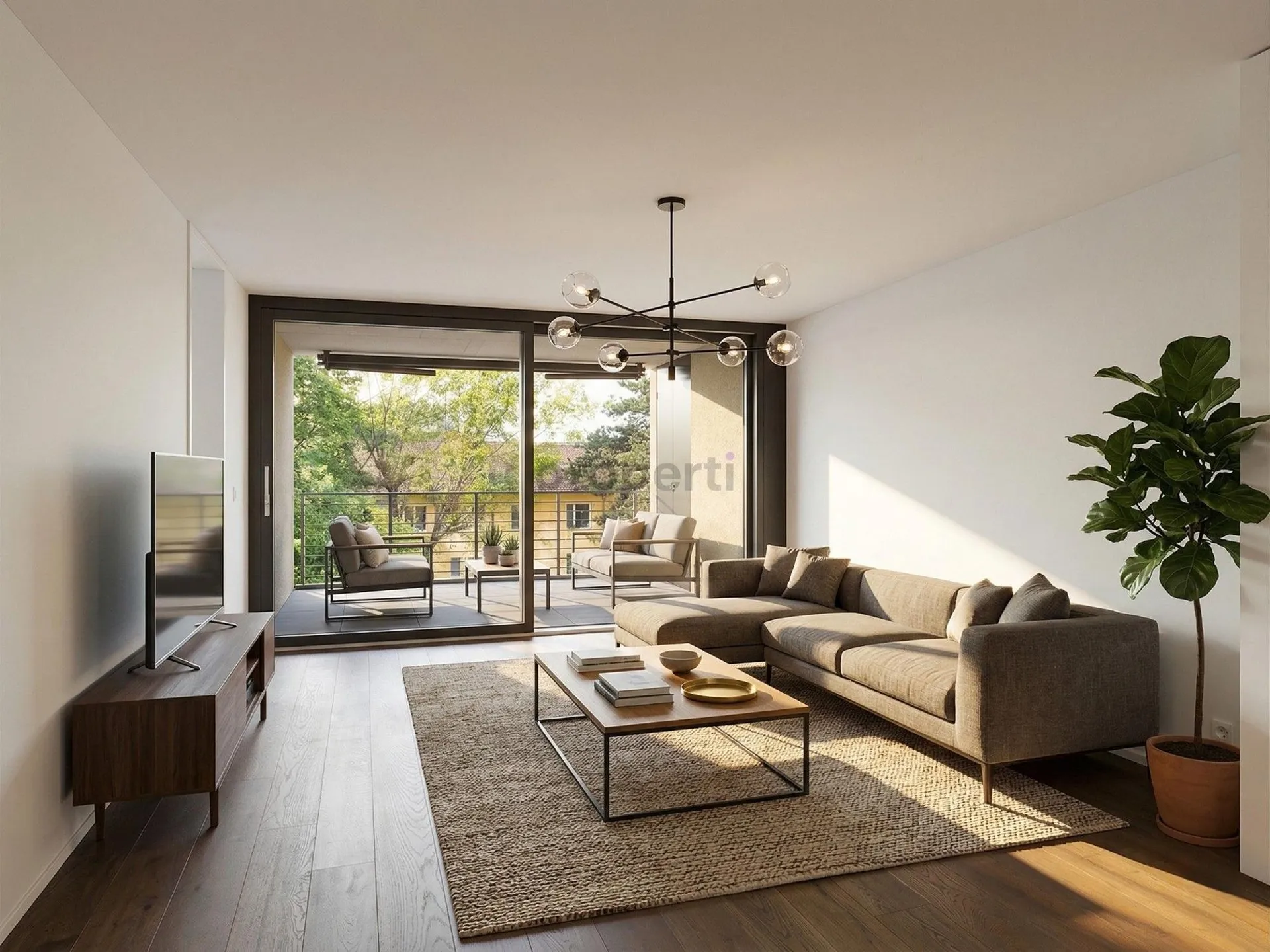 Moderne 3.5-Zimmer-Wohnung mit Balkon, Zürich