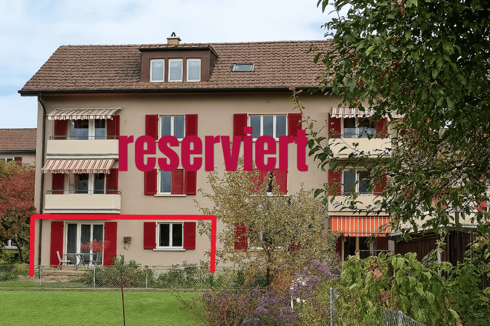 3-Zimmer-Gartenwohnung