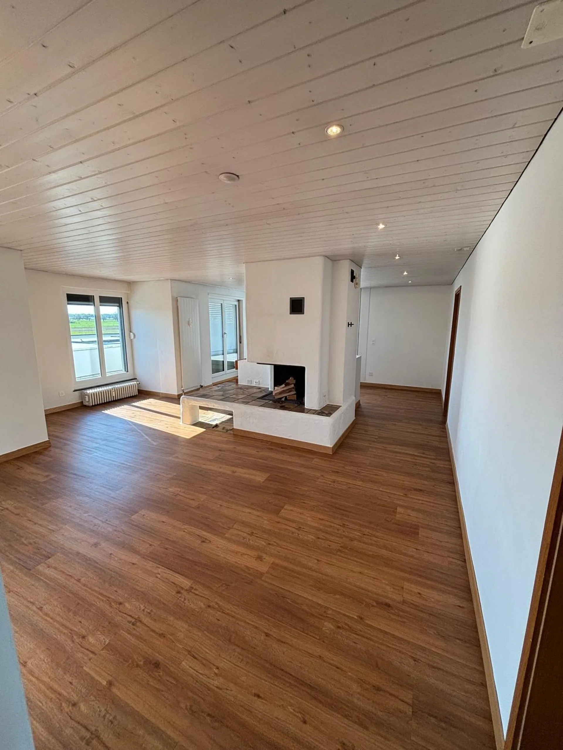 Grosszügige 6.5-Zimmer-Dachwohnung mit Kamin und Balkon in Egnach