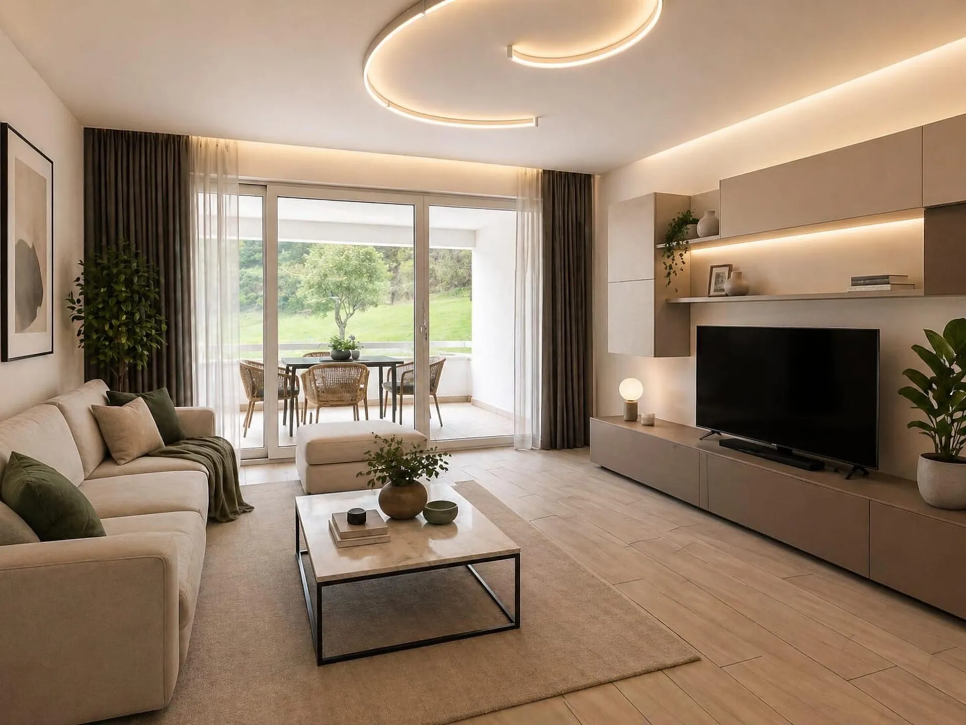 RENT TO BUY - SPLENDIDO 3.5 LOCALI CON TERRAZZA A CARONA