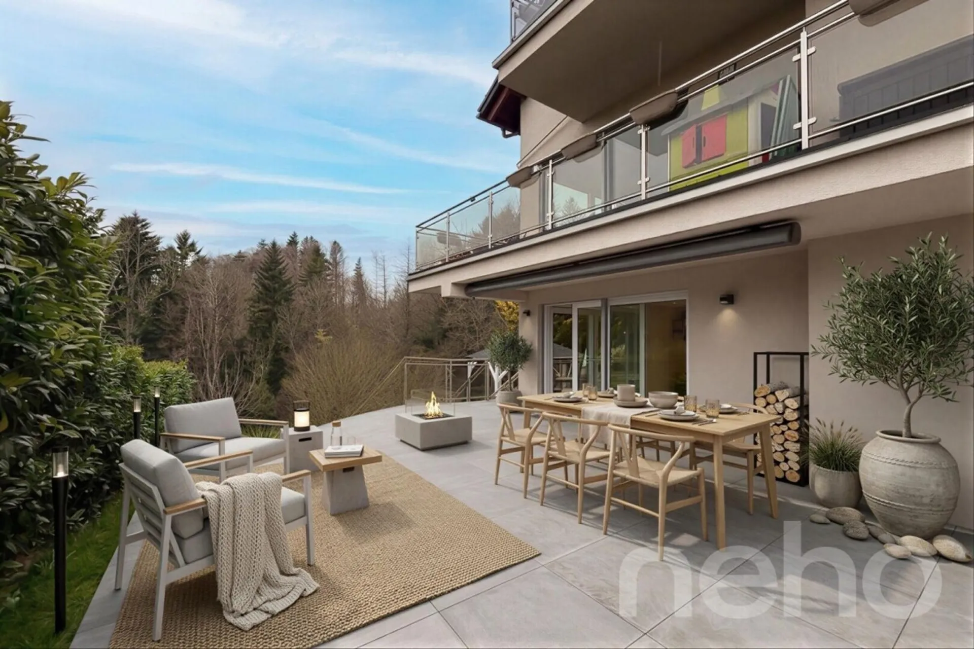 Magnifique 6.5 pièces modulable avec jardin et terrasse d?exception