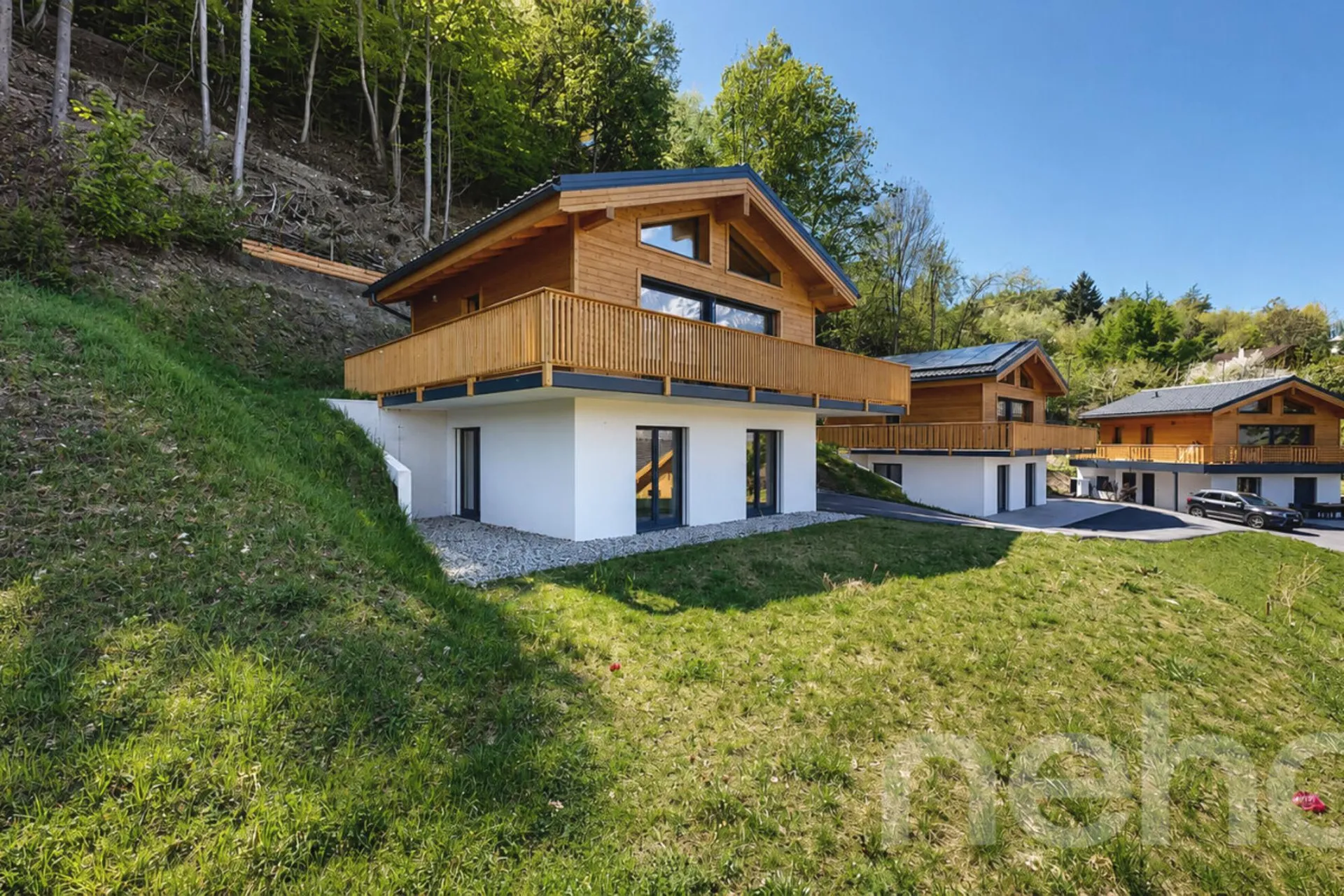 Chalet individuel de 2024 avec vue panoramique dans les hauts de Saxon