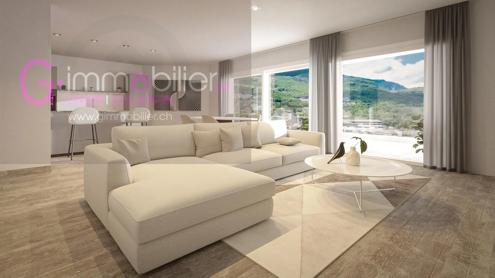 Monthey- nouvelle construction - 4.5 pièces de 121m2 au 2ème étage