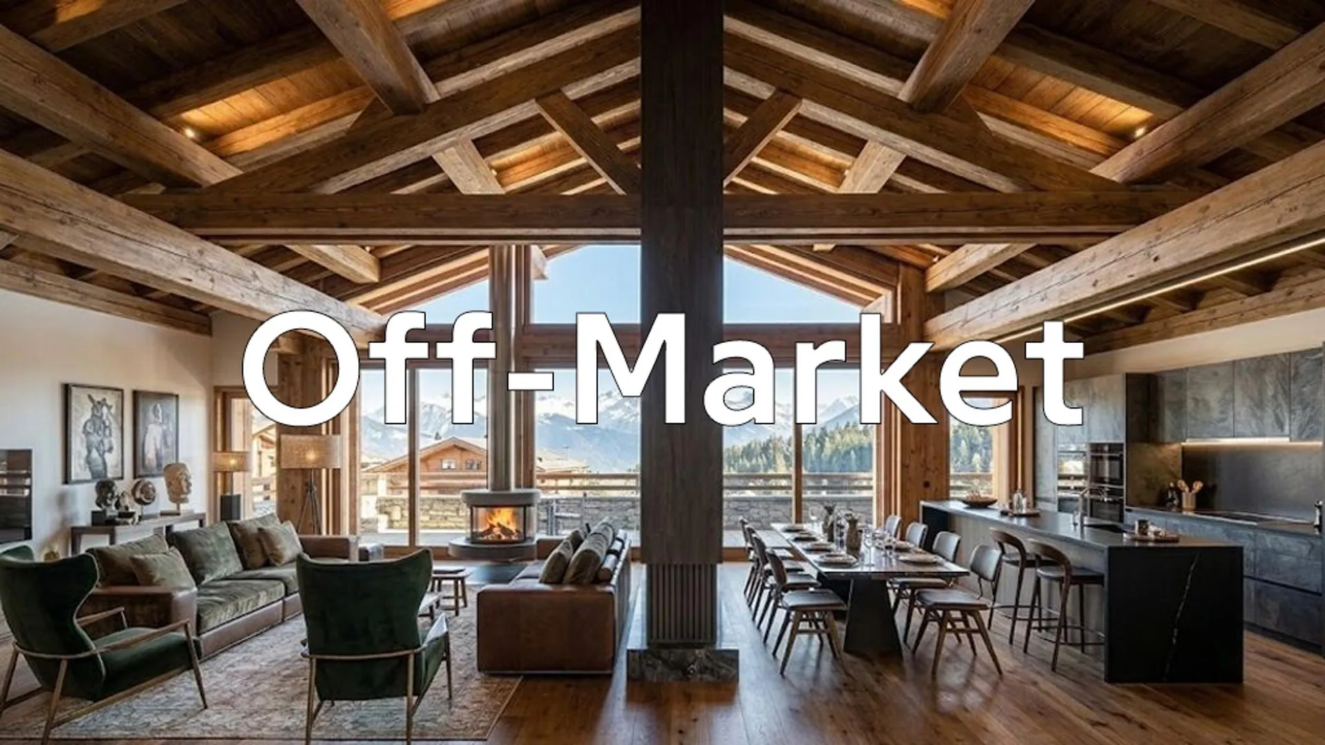 OFF-MARKET : Attique d'Exception "Skis aux Pieds"