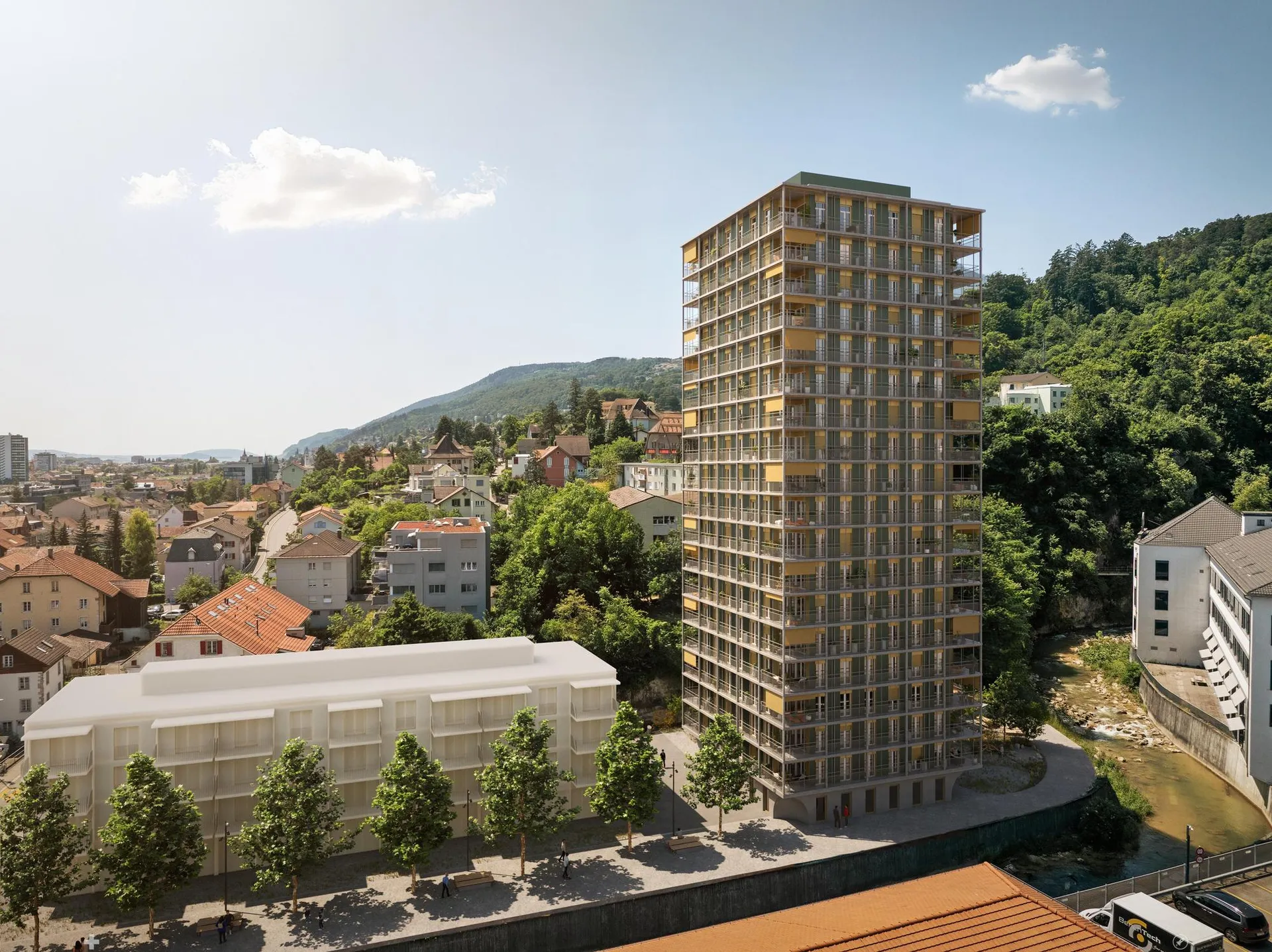 La Colombe, Biel - Neubauprojekt / La Colombe, Bienne - Projet de construction neuve