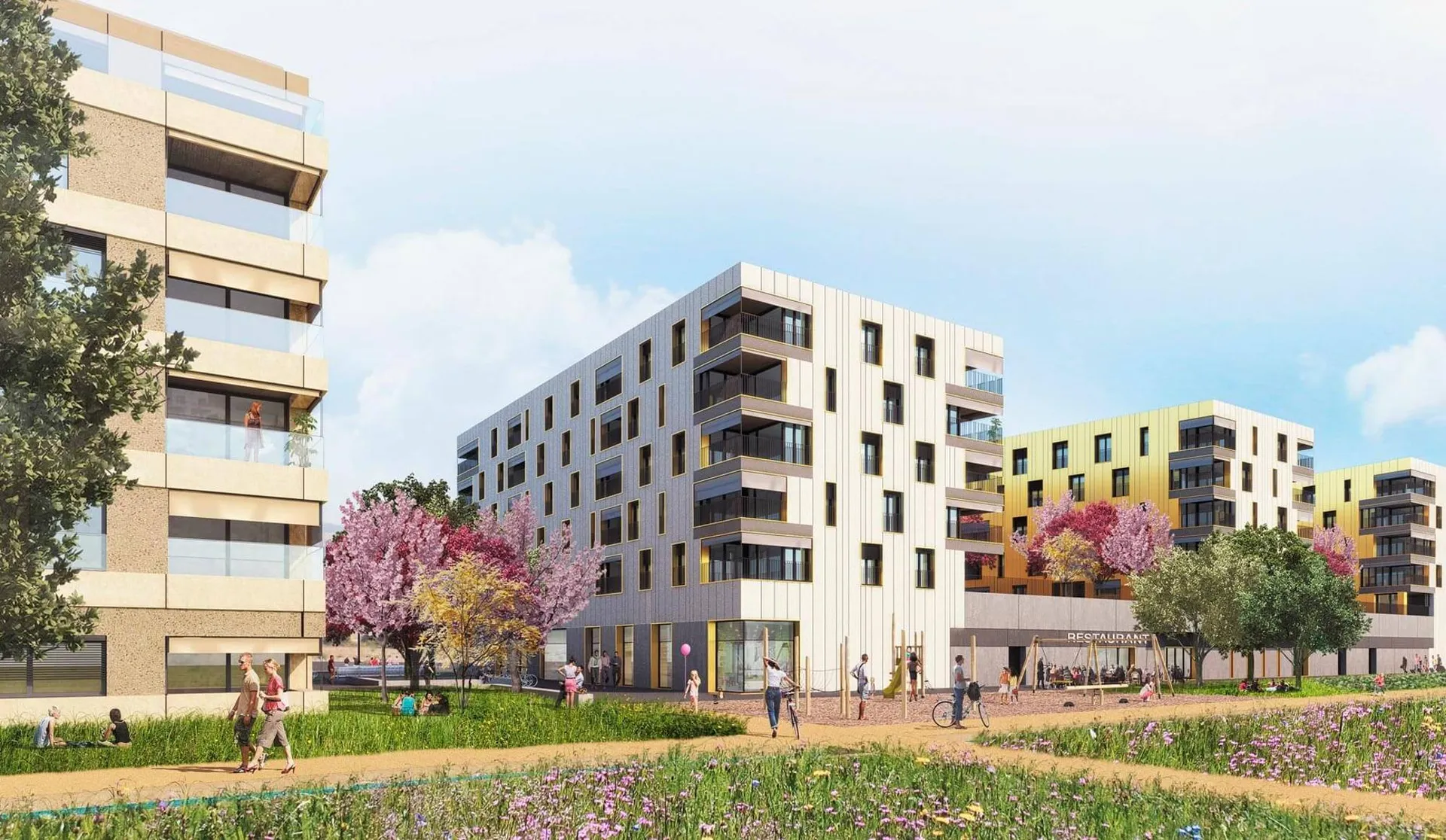 Logement spacieux dans récent quartier