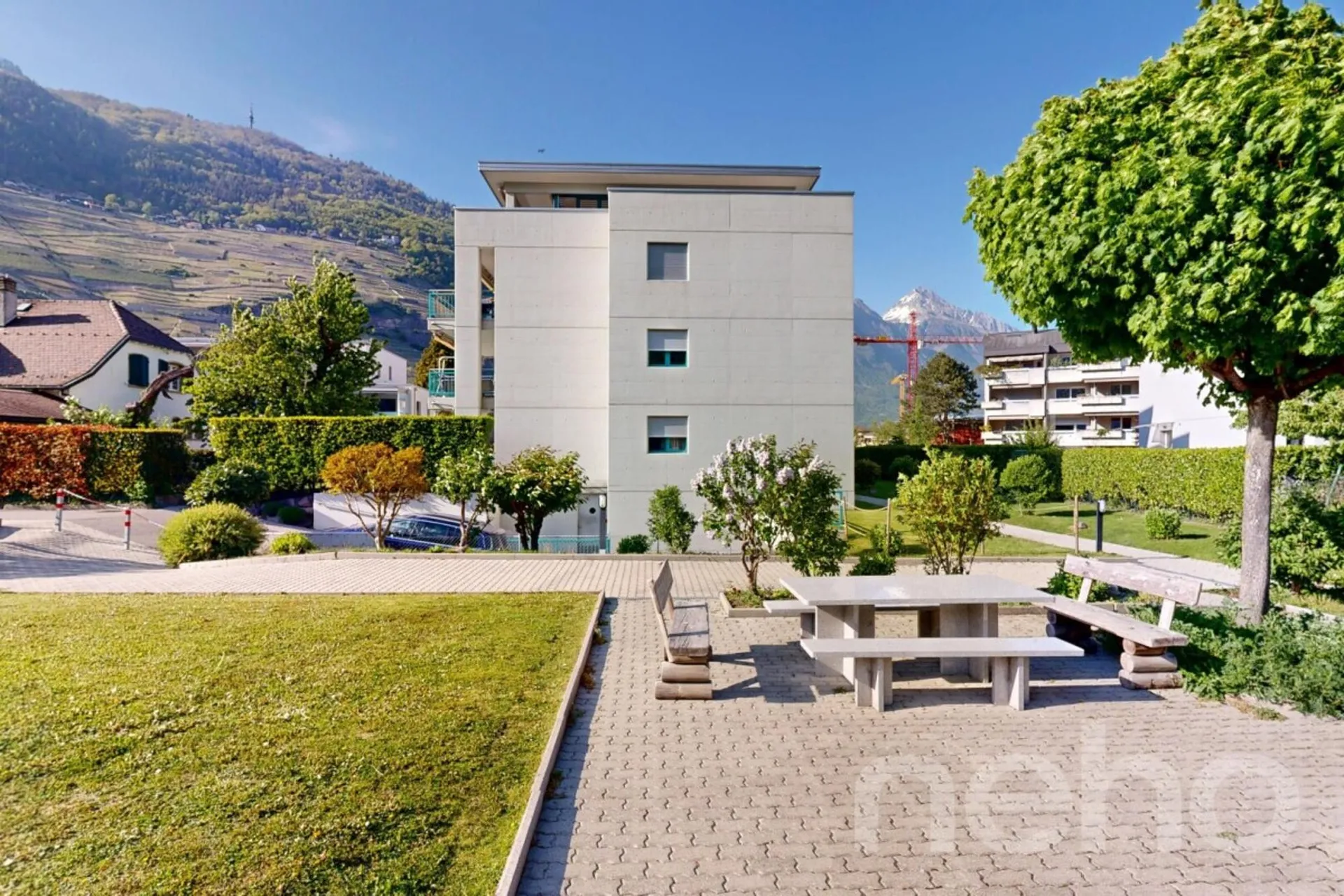 Appartement 4,5 pièces et grand jardin