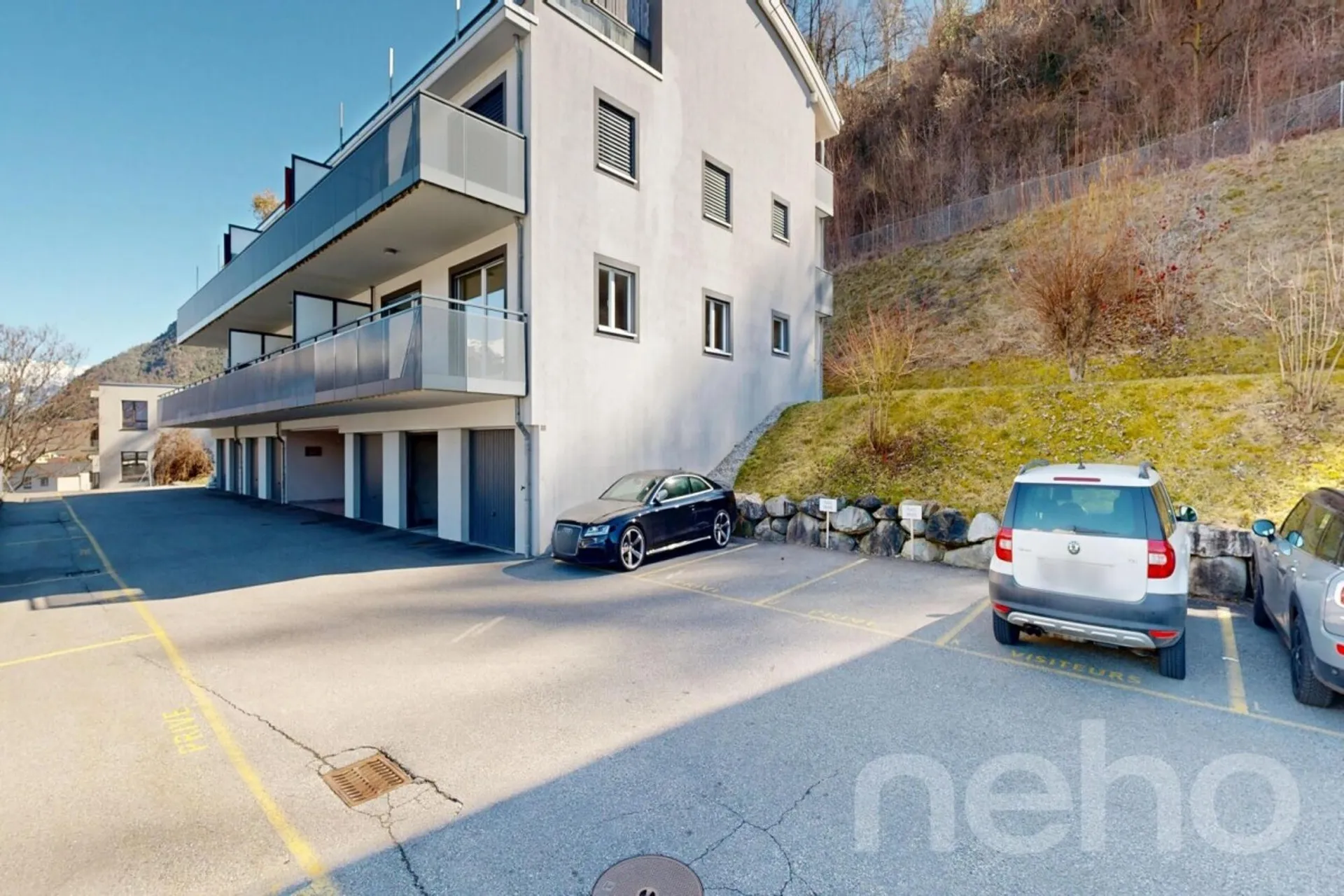 3,5 pièces de standing avec garage box à Bramois