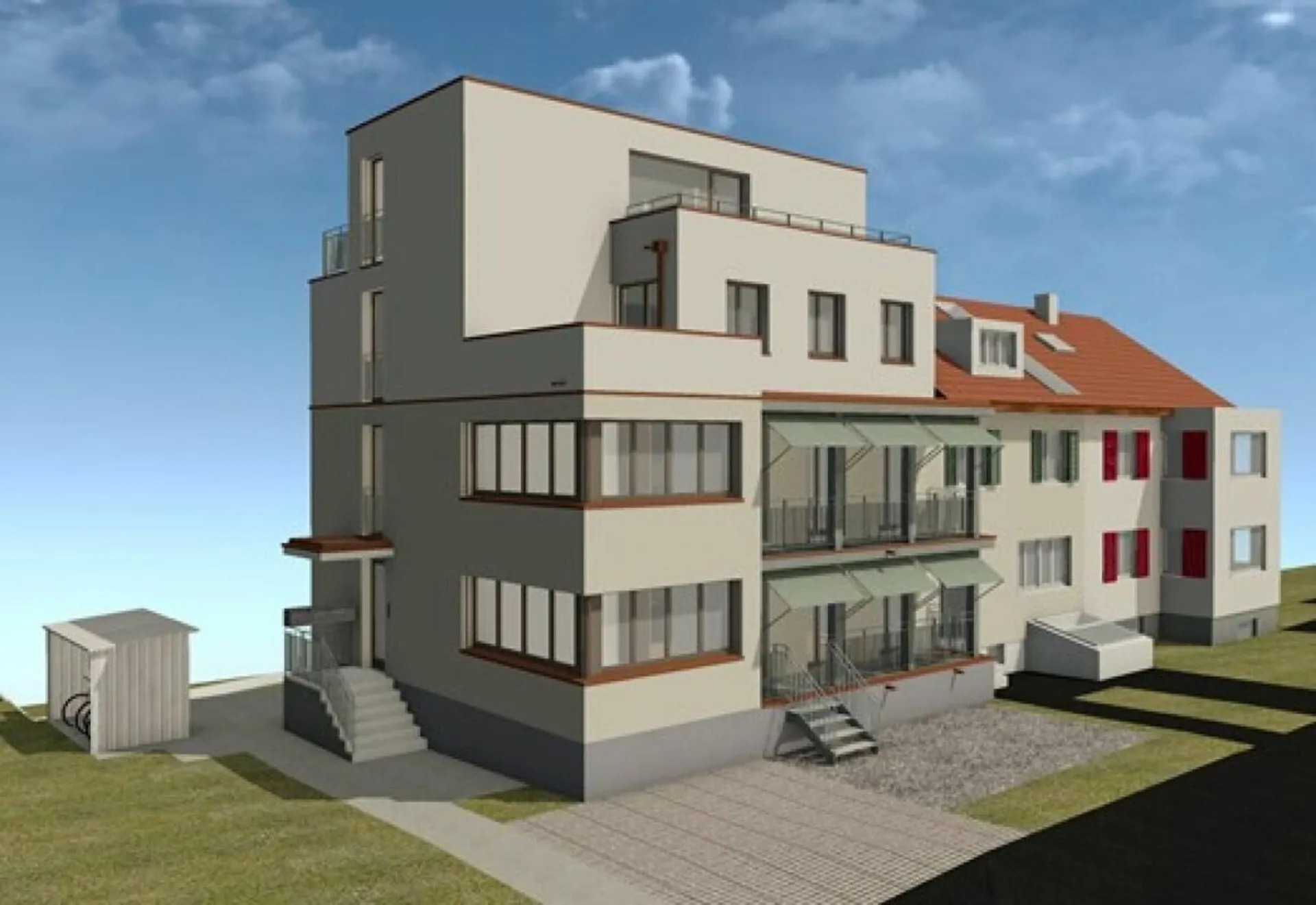Erstbezug: Stilvolle 3.5-Zimmer-Wohnung mit Veranda in Winterthur