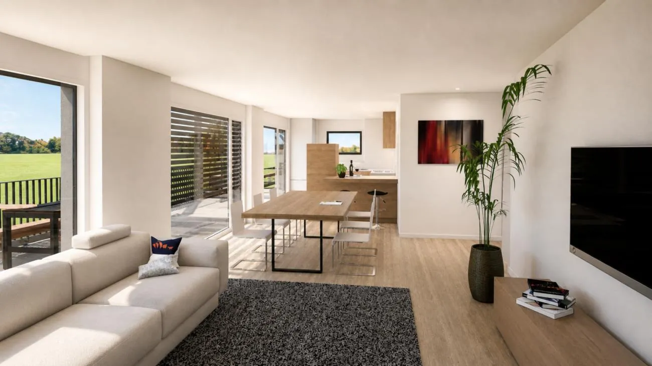 Wo die Welt noch in Ordnung ist: Moderne Maisonette Wohnung eingebe...