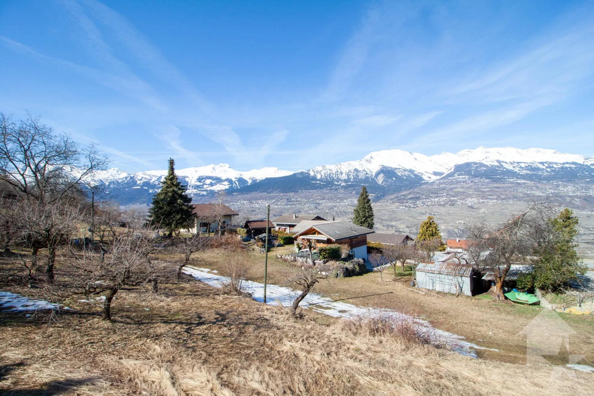 Magnifique villas jumelées à Vex - LOT1