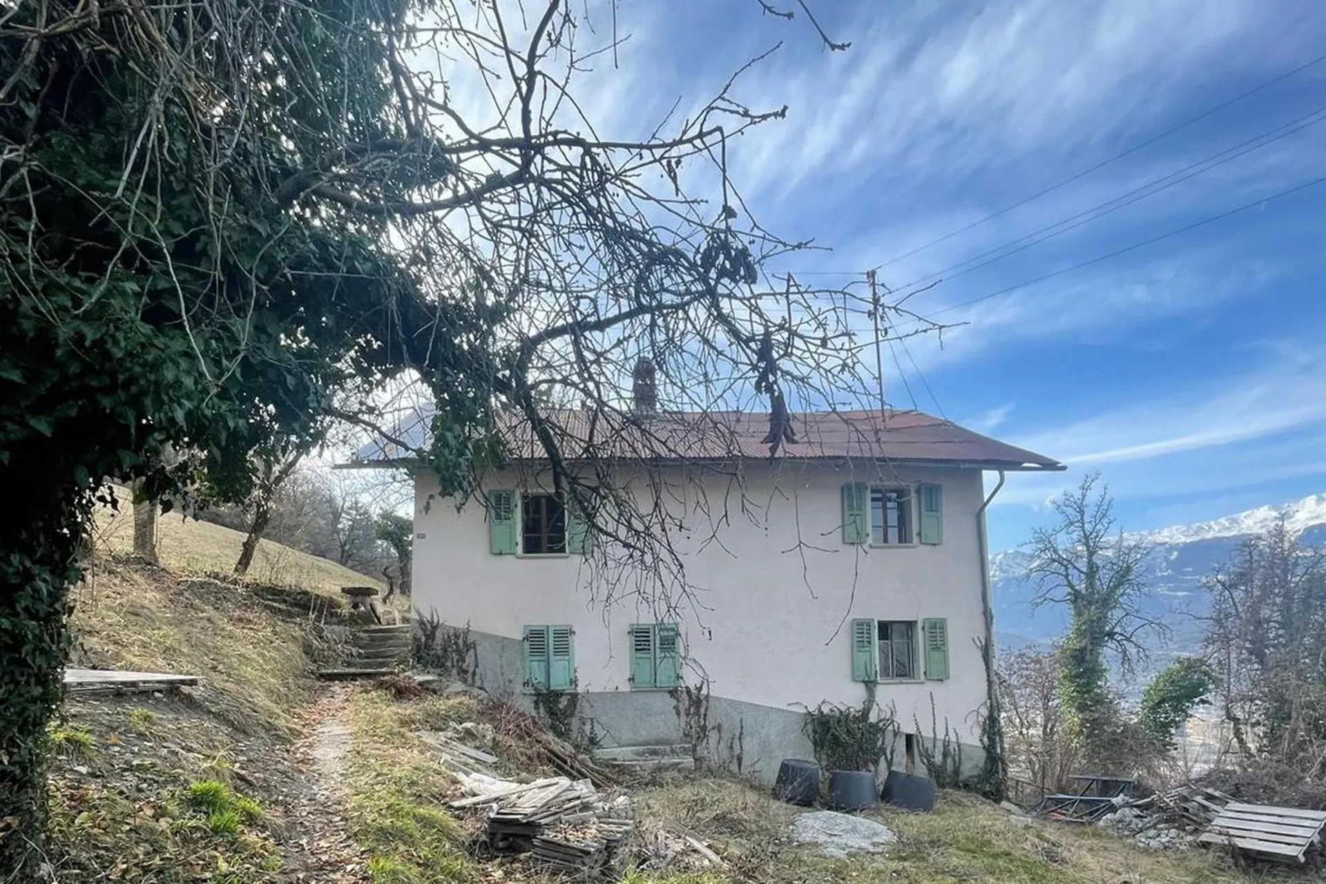 Maison individuelle de 8 pièces avec vue sur les montagnes à Sion