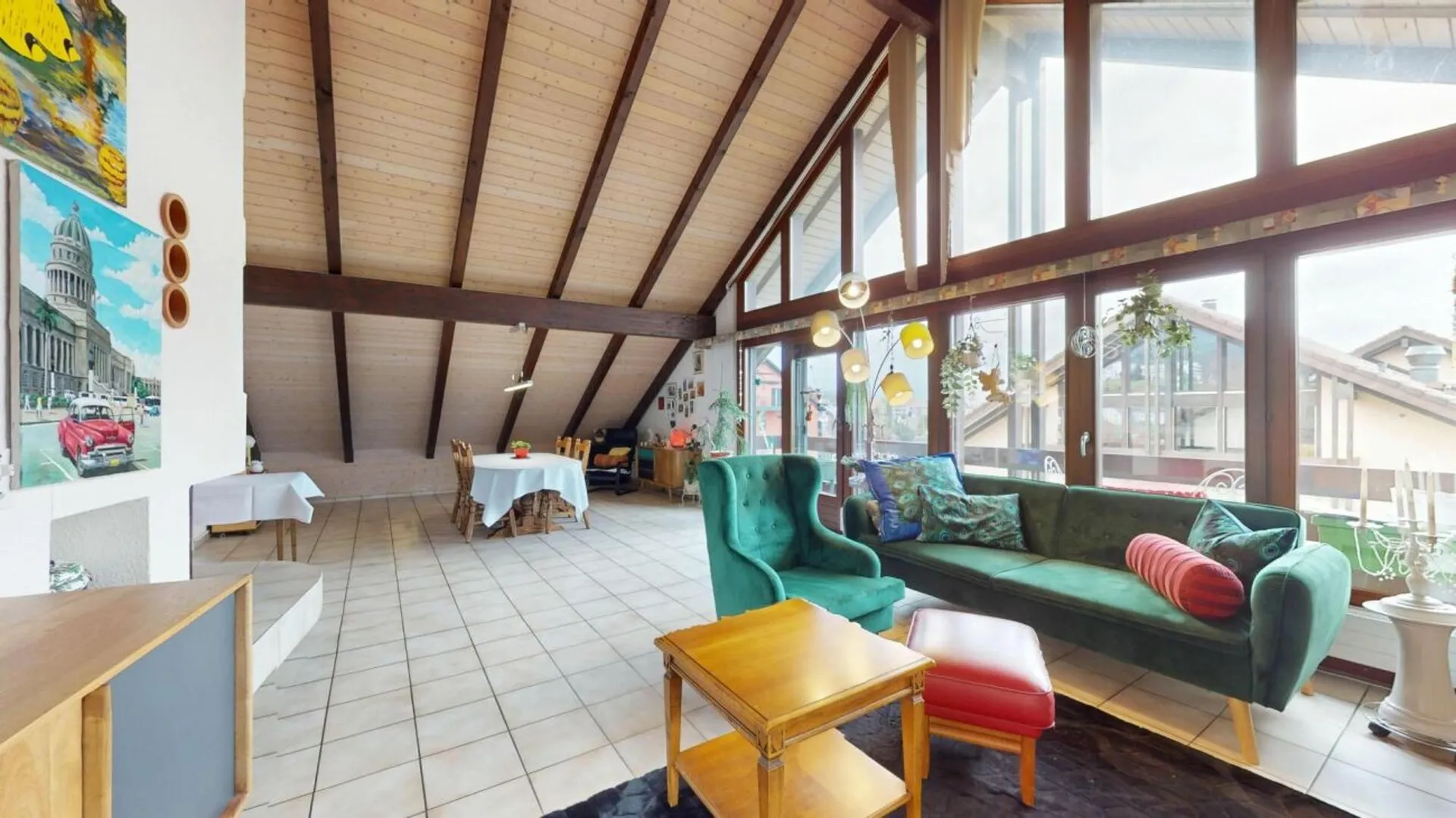 Lichtdurchflutete 4.5-Zimmer-Dachwohnung mit Loft-Charakter