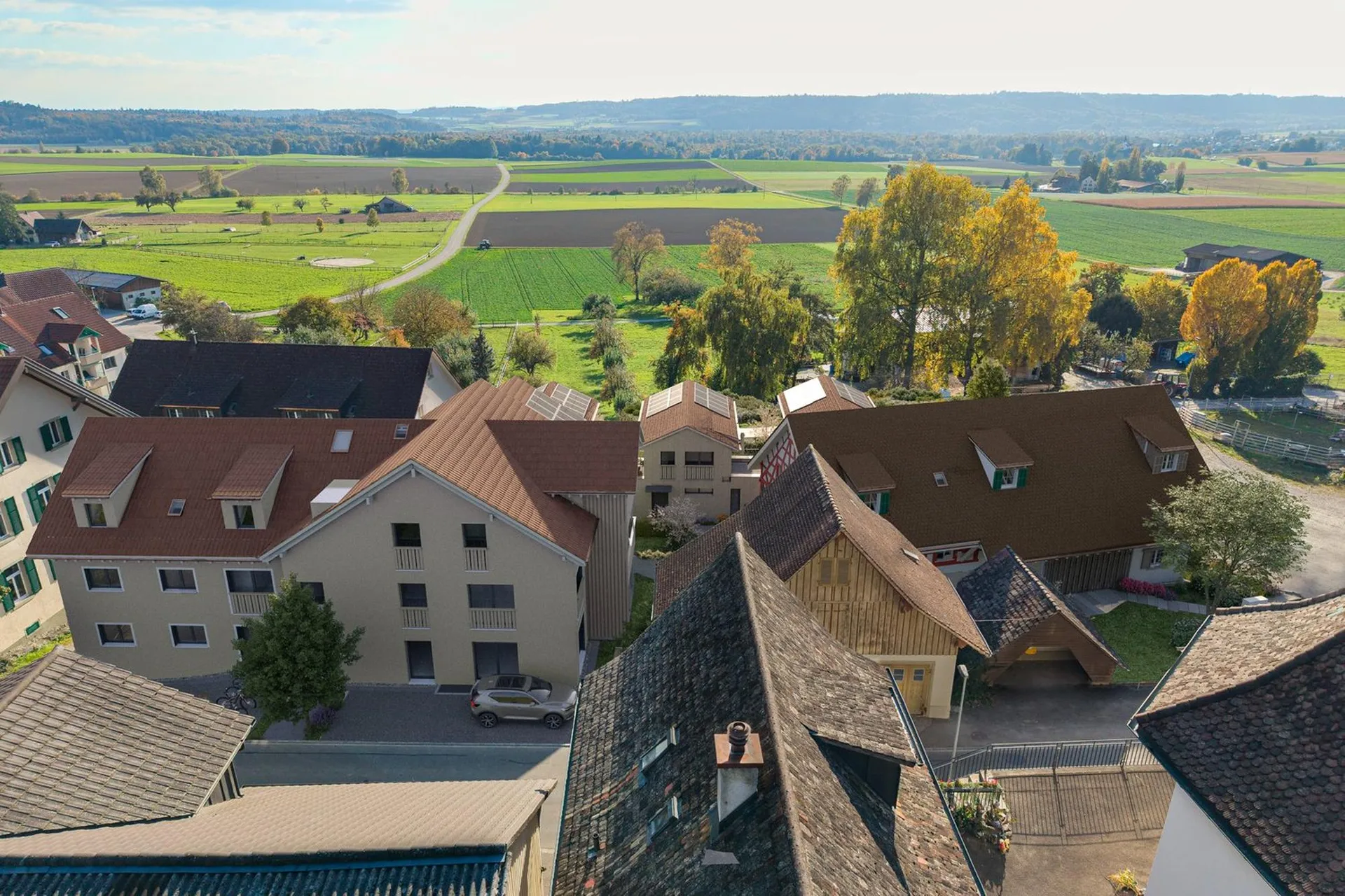 Rendite Mehrfamilienhaus mit 3.5 und 2.5 Zimmer  in ruhiger Dorfmitte von Dörf­lingen
