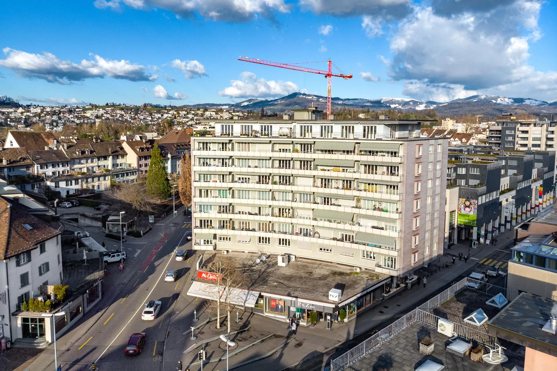 Zentrales Wohnen mit Blick über Rapperswil SG! Haus 32C