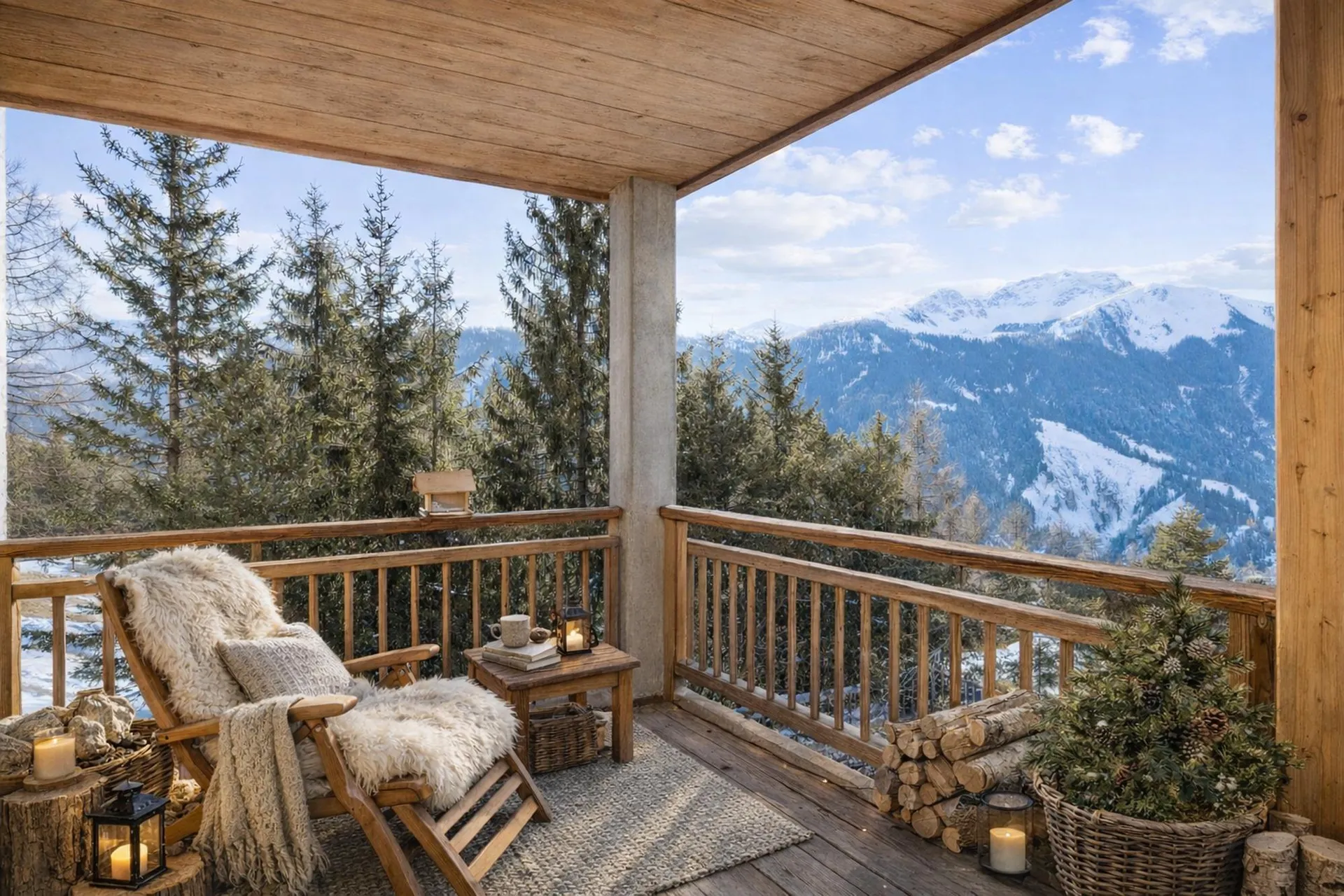 Wohnglück mit Alpenblick in St. Peter / Arosa