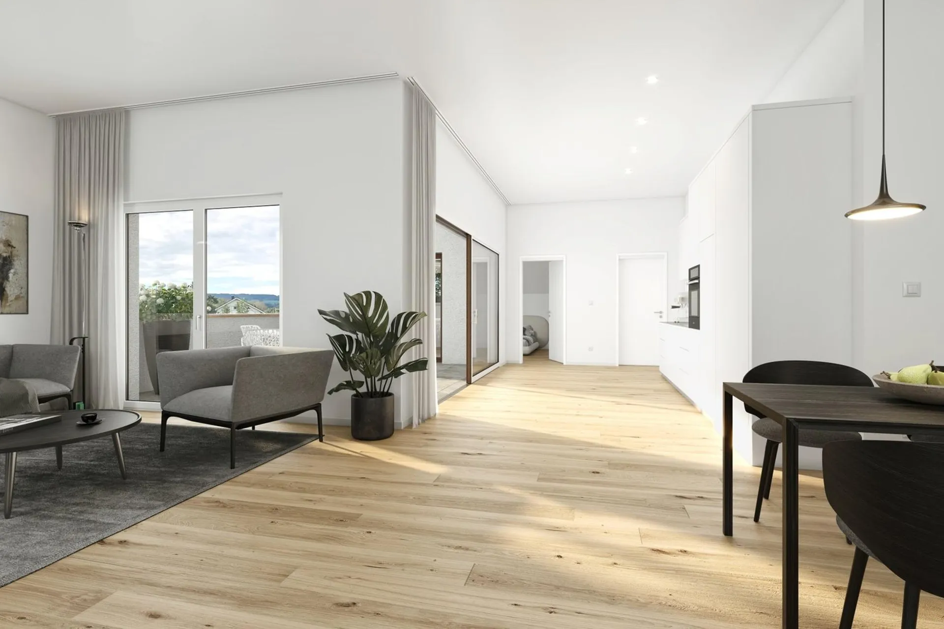 MODERN, FAMILIENFREUNDLICH UND GUT ERSCHLOSSEN WOHNEN / WOHNUNG M6