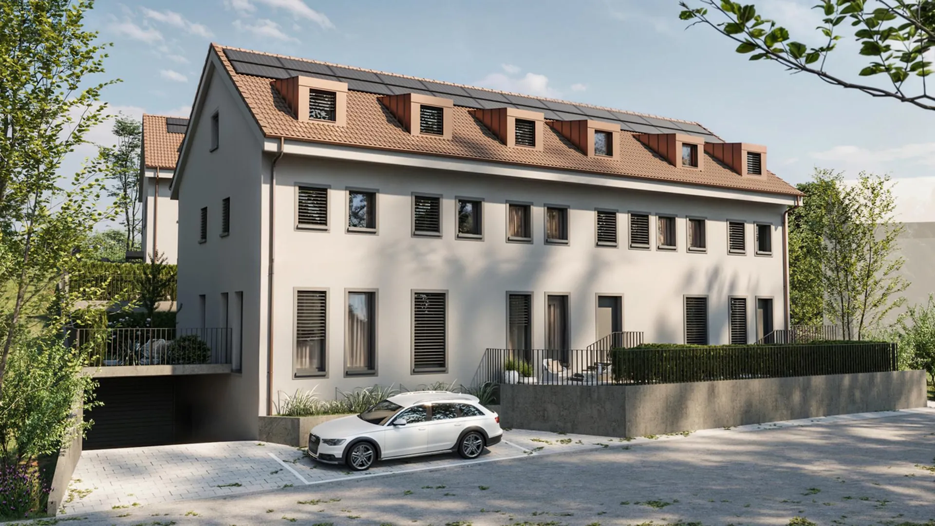 Exklusives Neubau-Reihenmittelhaus in Wohlenschwil AG