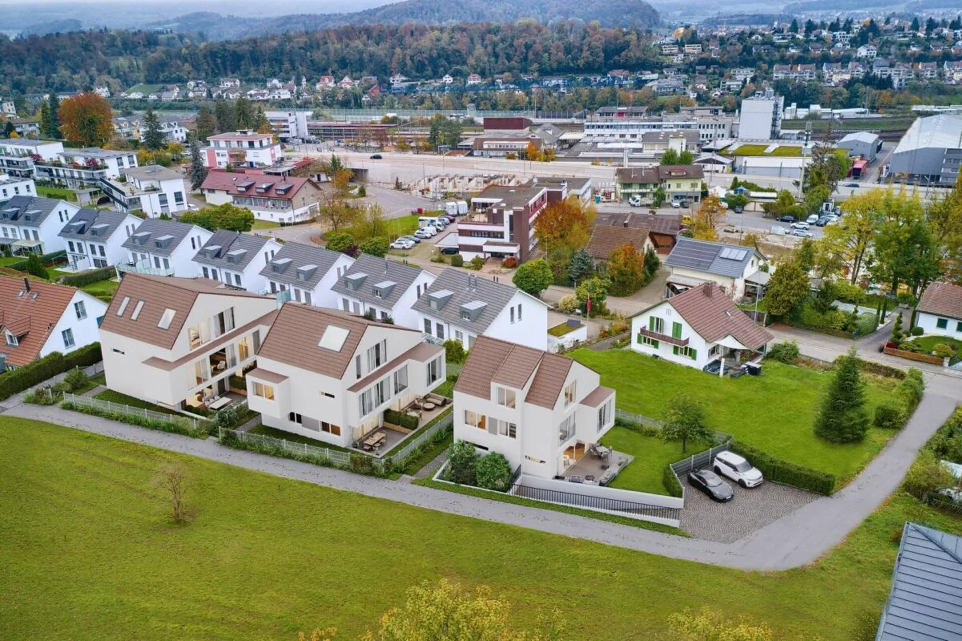 Neubau-Doppelhäuser in idyllischer Lage: Familienfreundliches Wohnen in Killwangen"