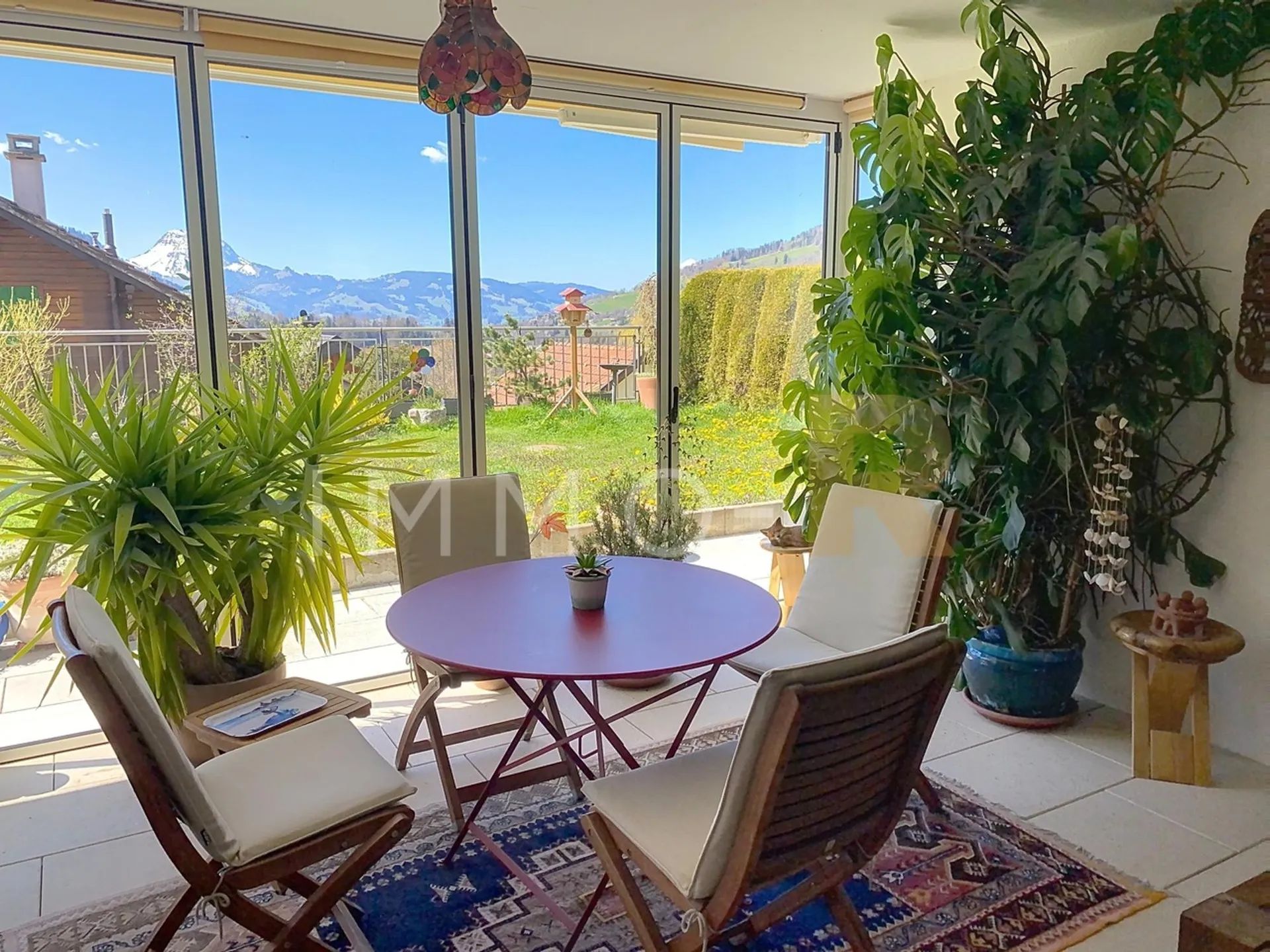 Appartement 3.5 pièces avec terrasse, jardin  vue dégagée sur le Moléson