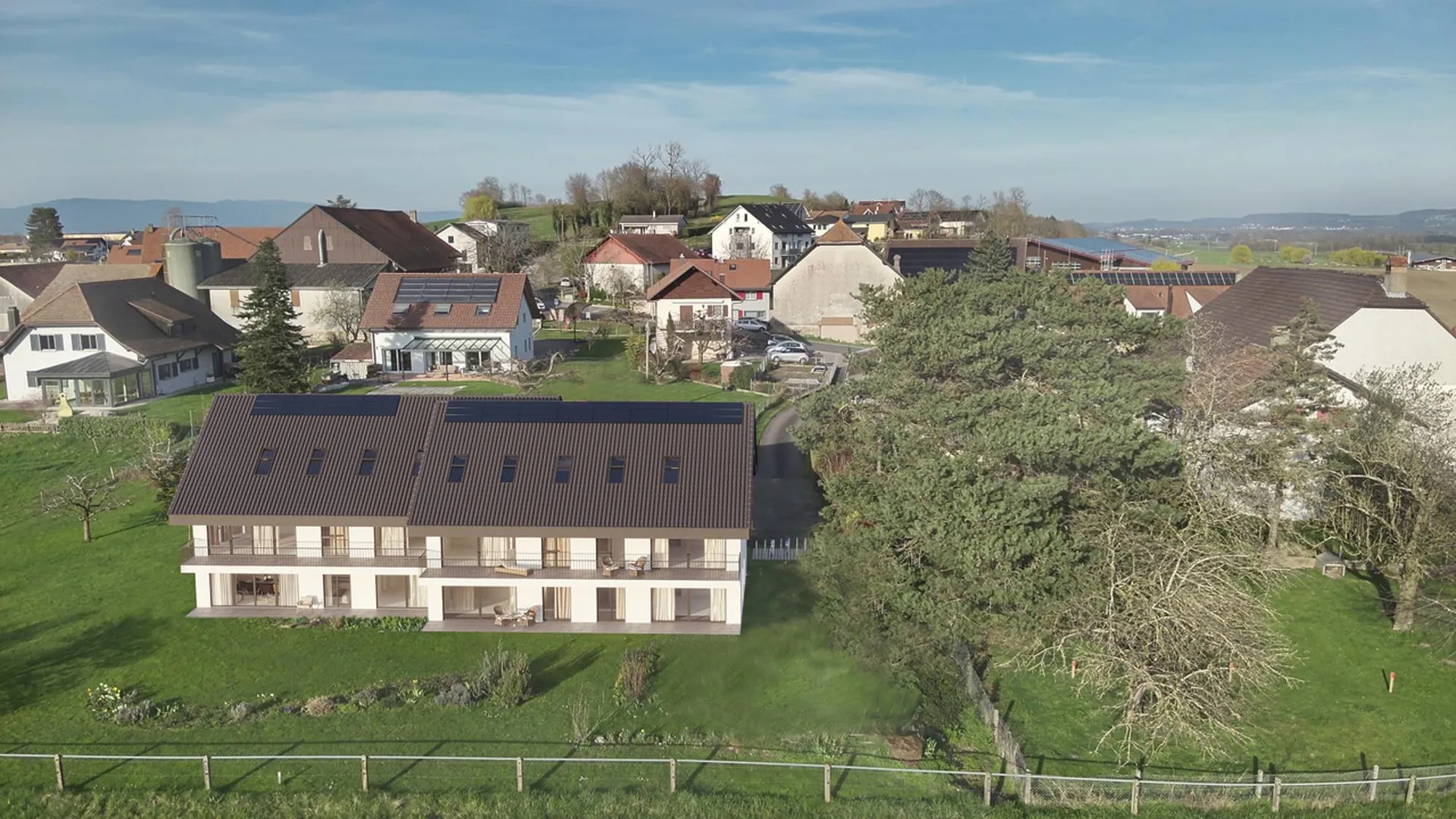 Estavayer / Frasses Dernier appartement de 3,5 pièces,  rez-jardin