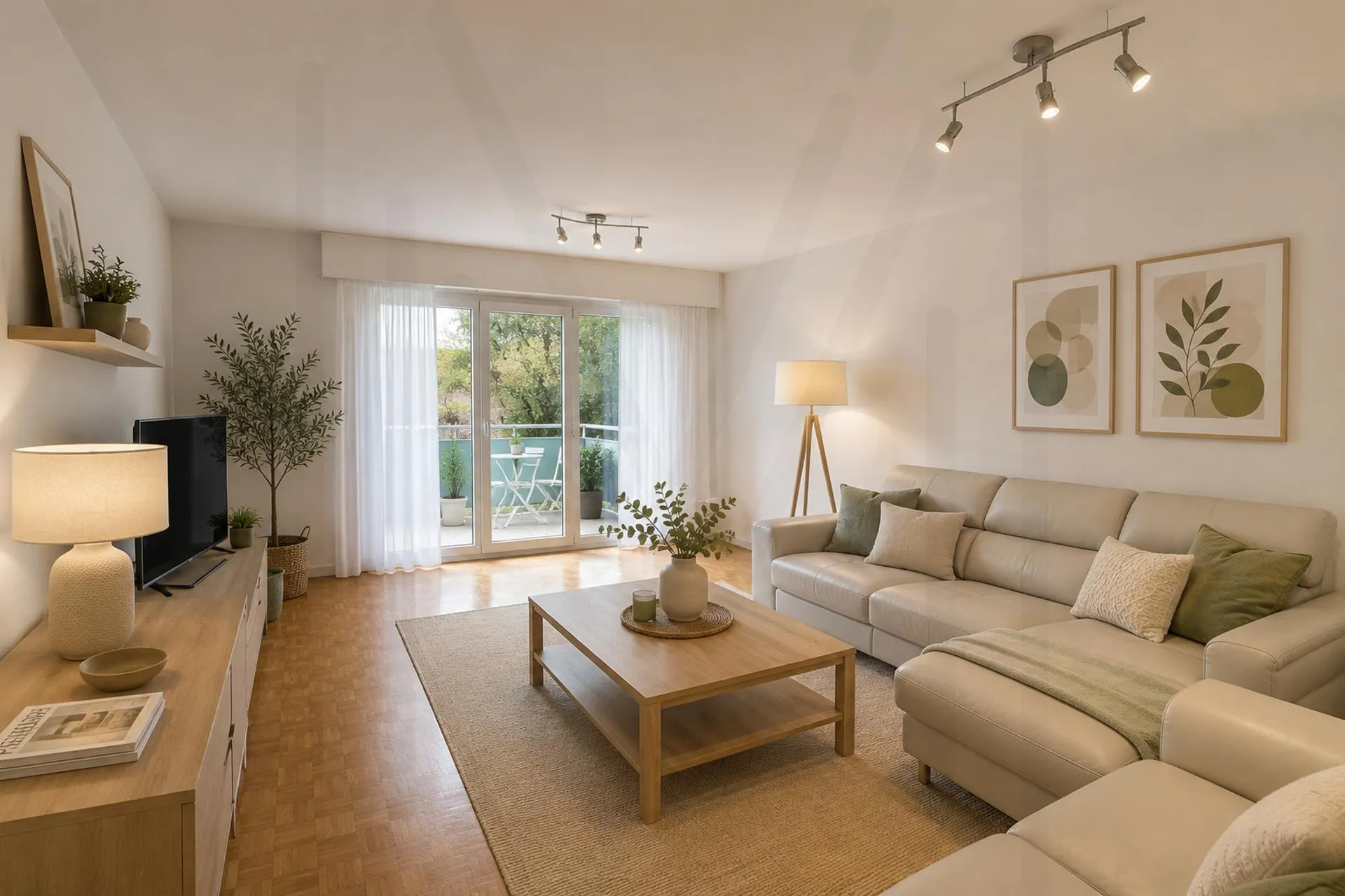 Appartement traversant de 4,5 pièces entre Bulle et Fribourg