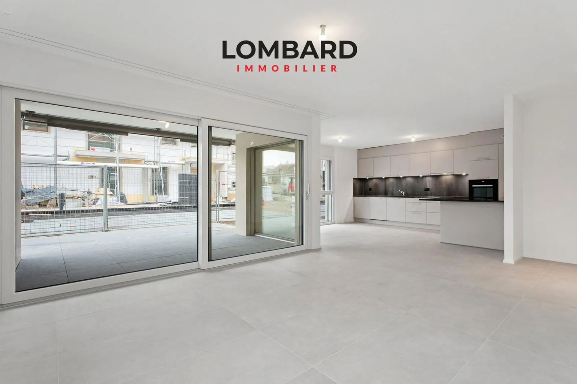 Appartement neuf de 4.5 pièces avec jardin