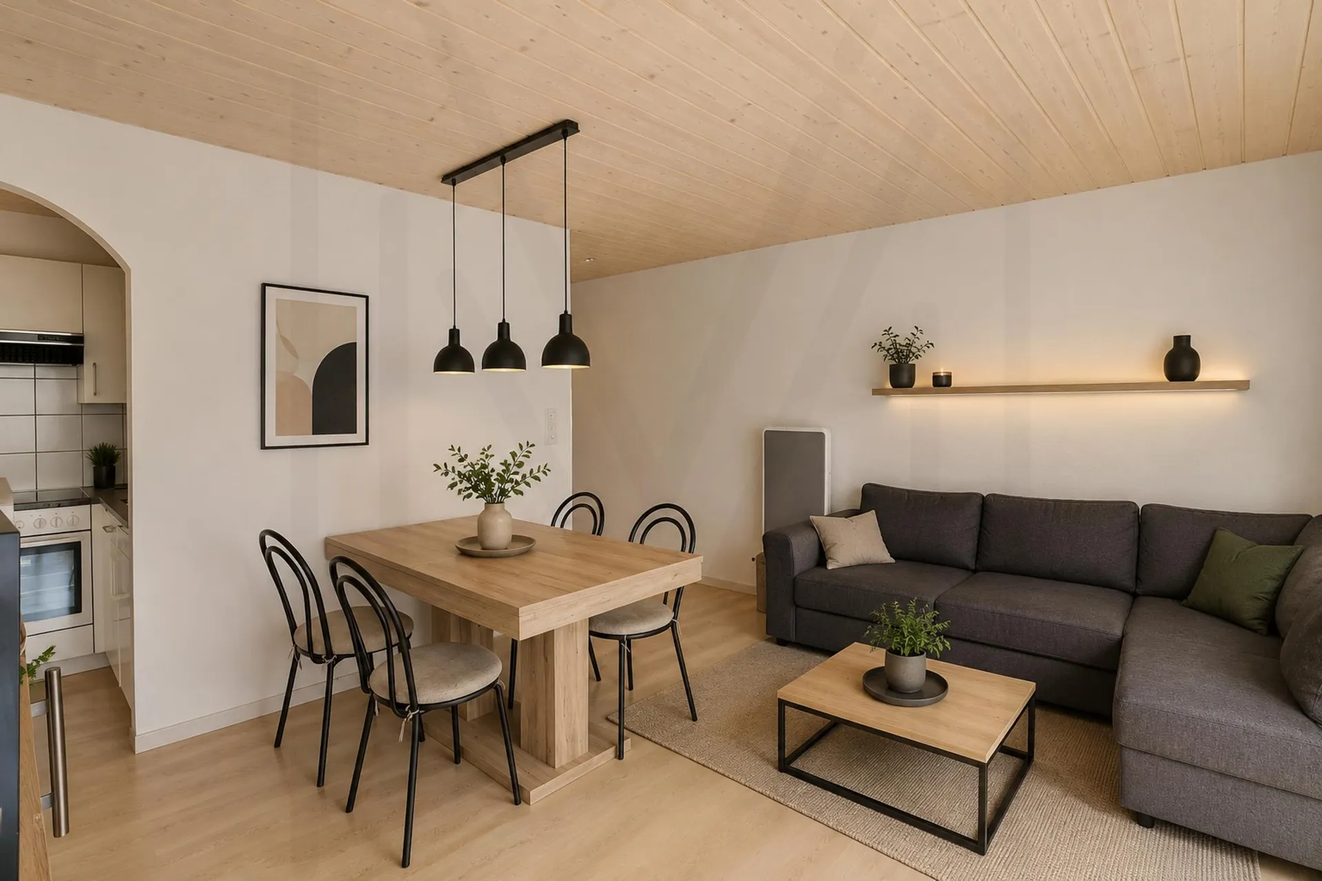 Appartement de 2 pièces : charme et confort au coeur du Village !