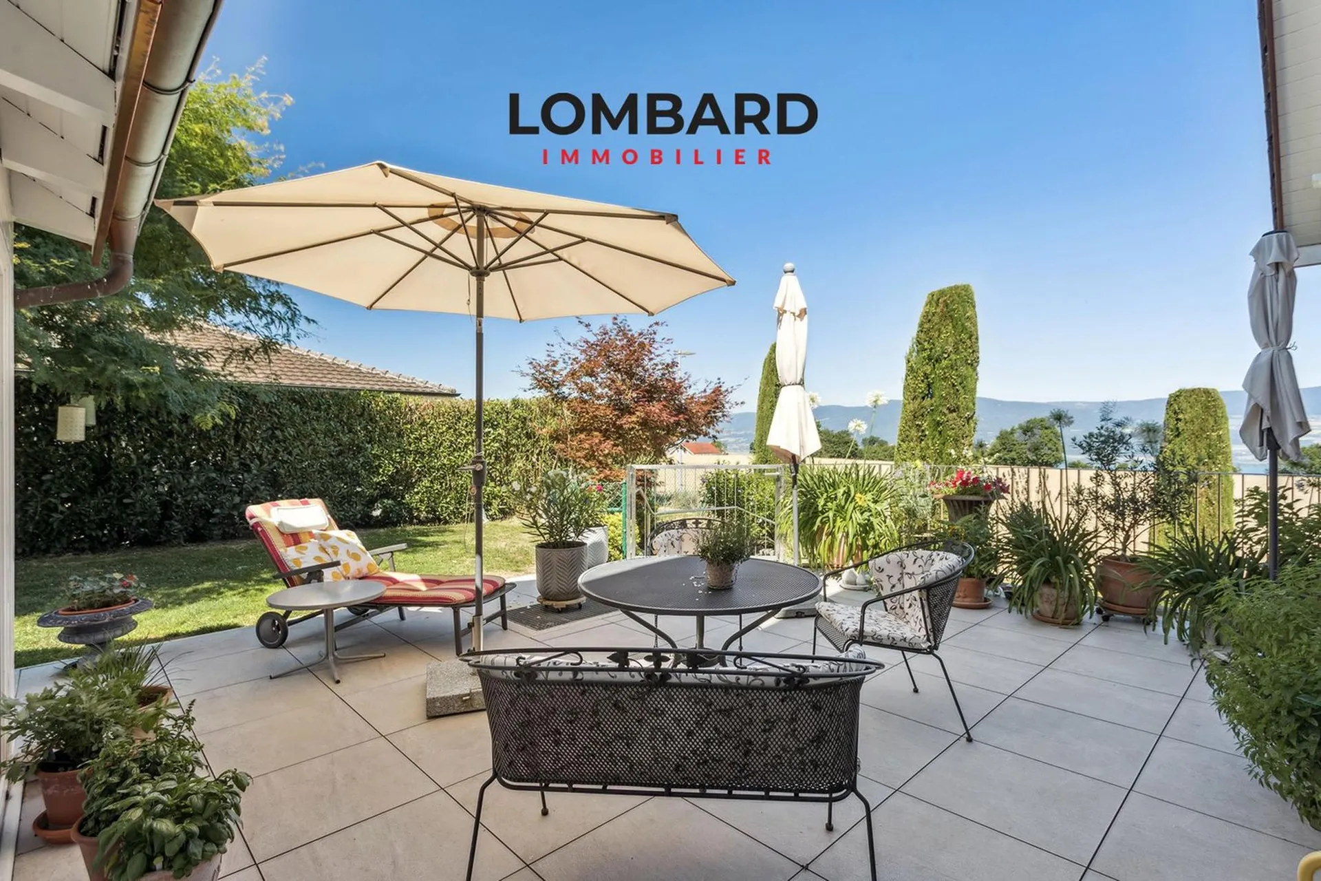 Spacieuse villa individuelle avec vue sur le lac de Neuchâtel