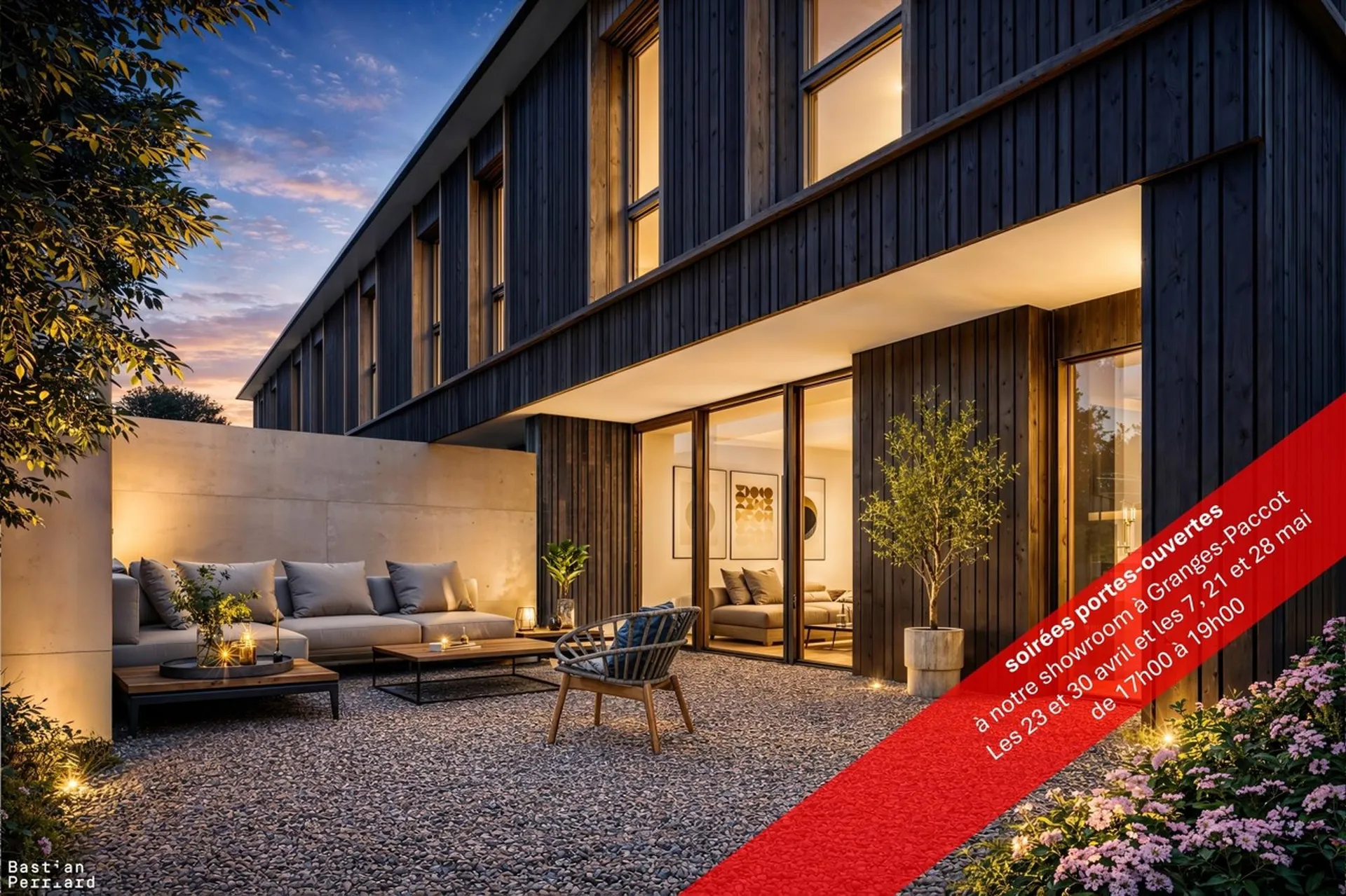 8 villas mitoyennes de 4,5 pièces
