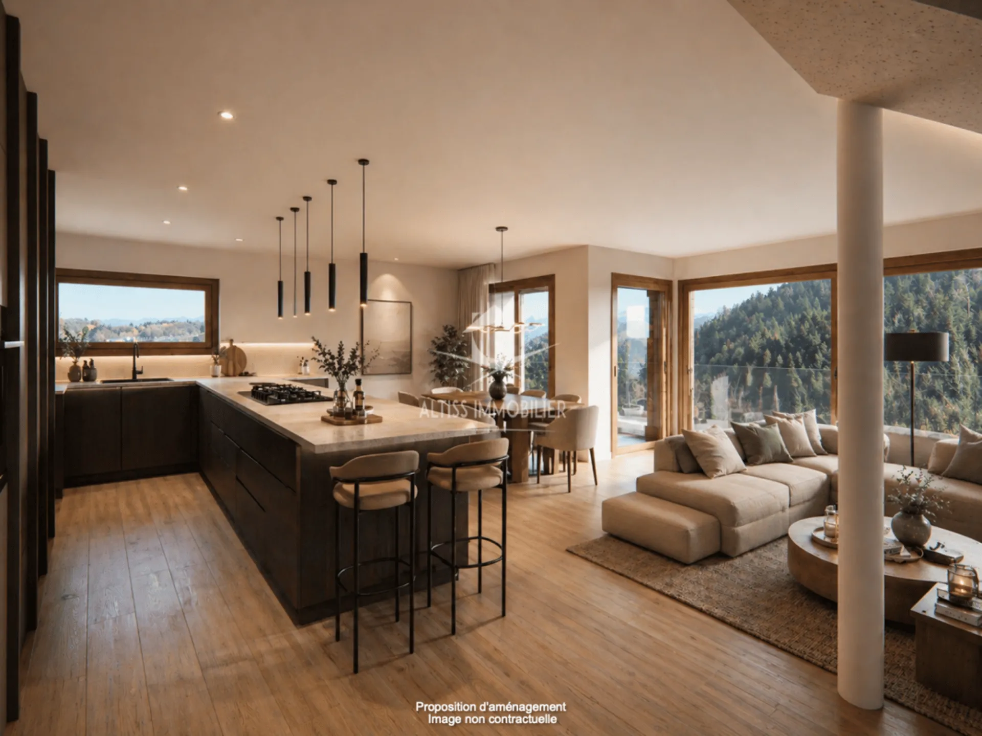 Duplex de 5,5 pièces