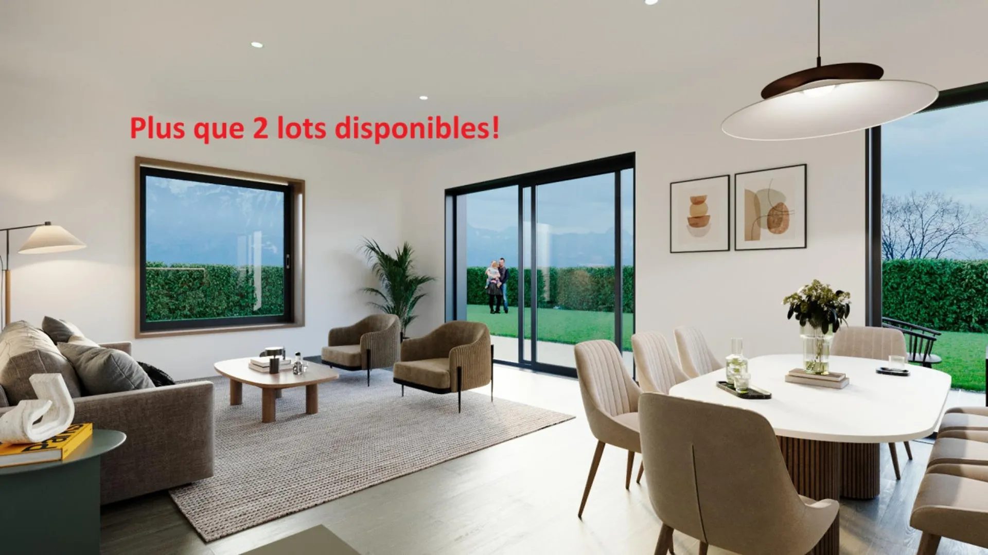 Derniers lots disponibles! Magnifiques appartement de 4,5 pièces avec jardin